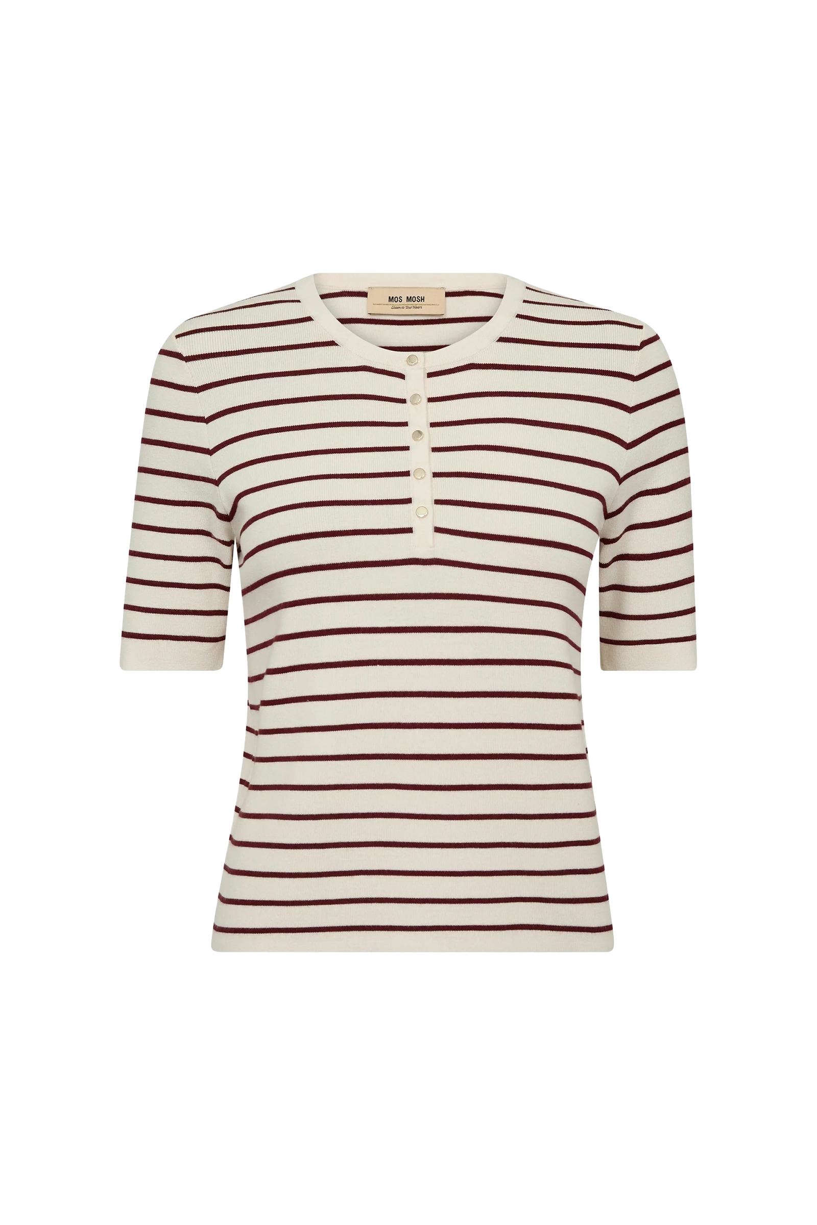 Dames t-shirt korte mouw rood