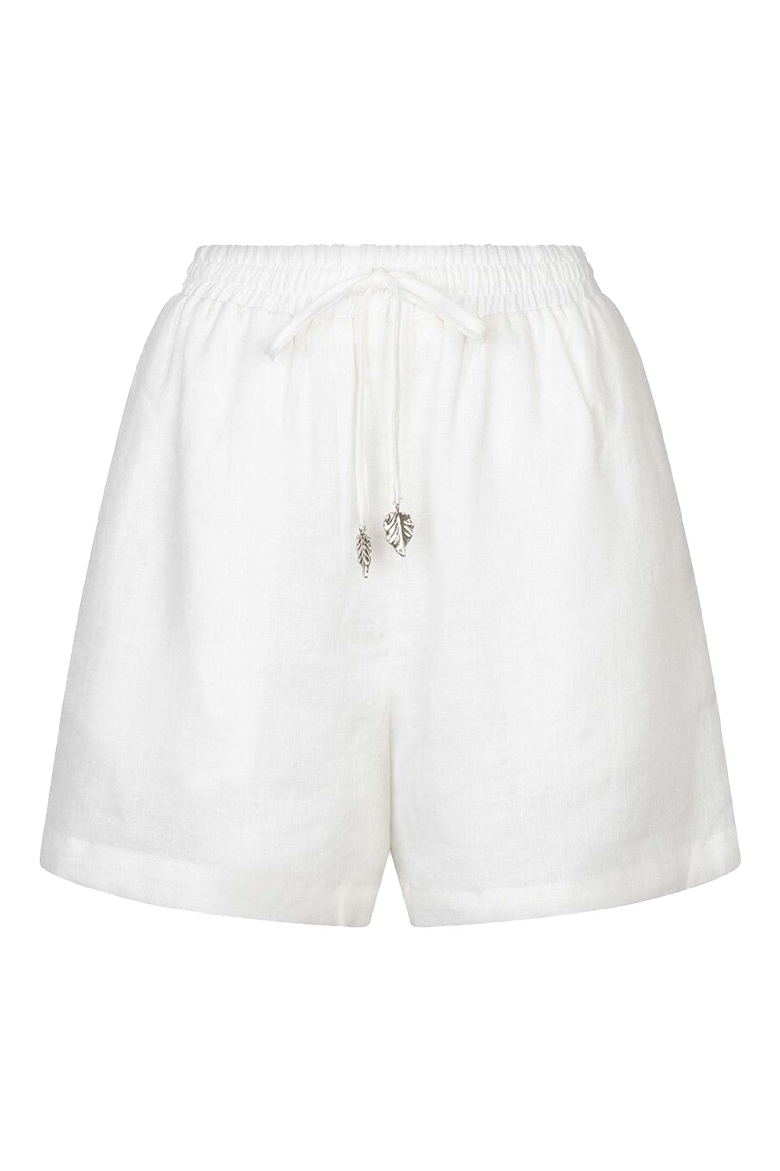 Dames short wit