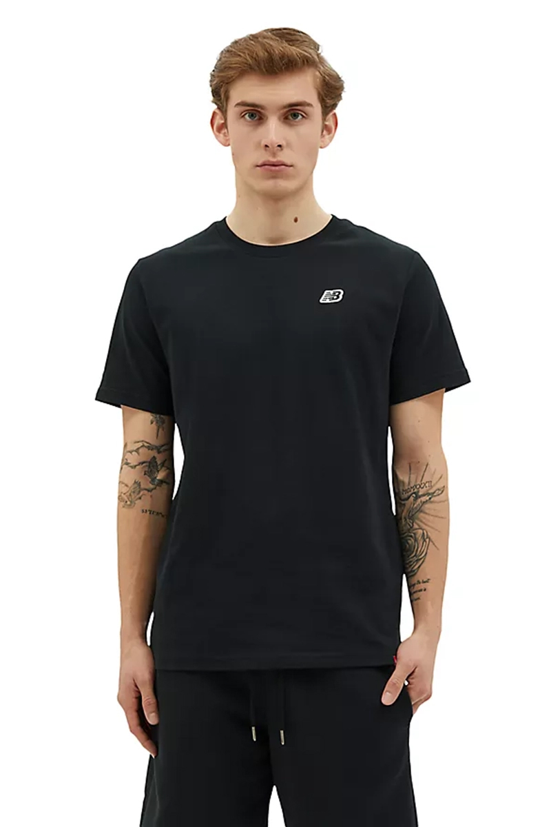 New Balance Small logo T Zwart-1 2