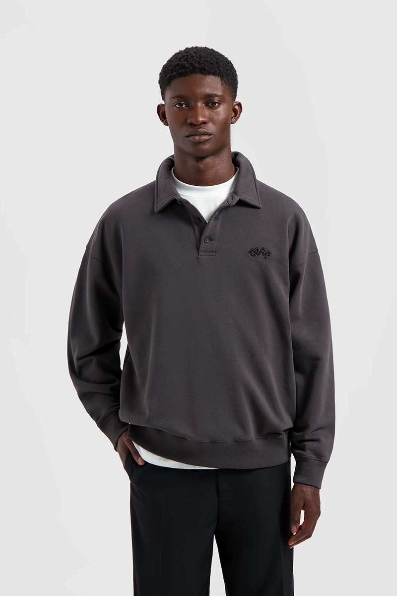 Heren sweater grijs