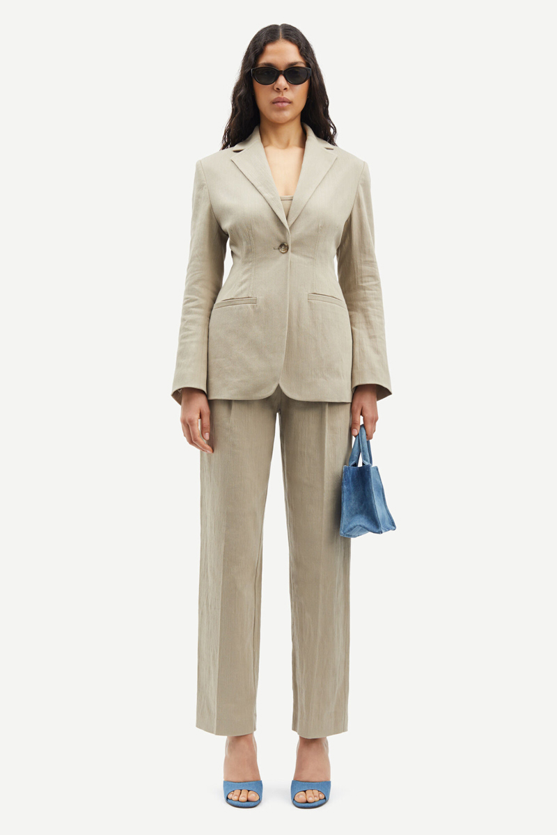 Dames broek bruin