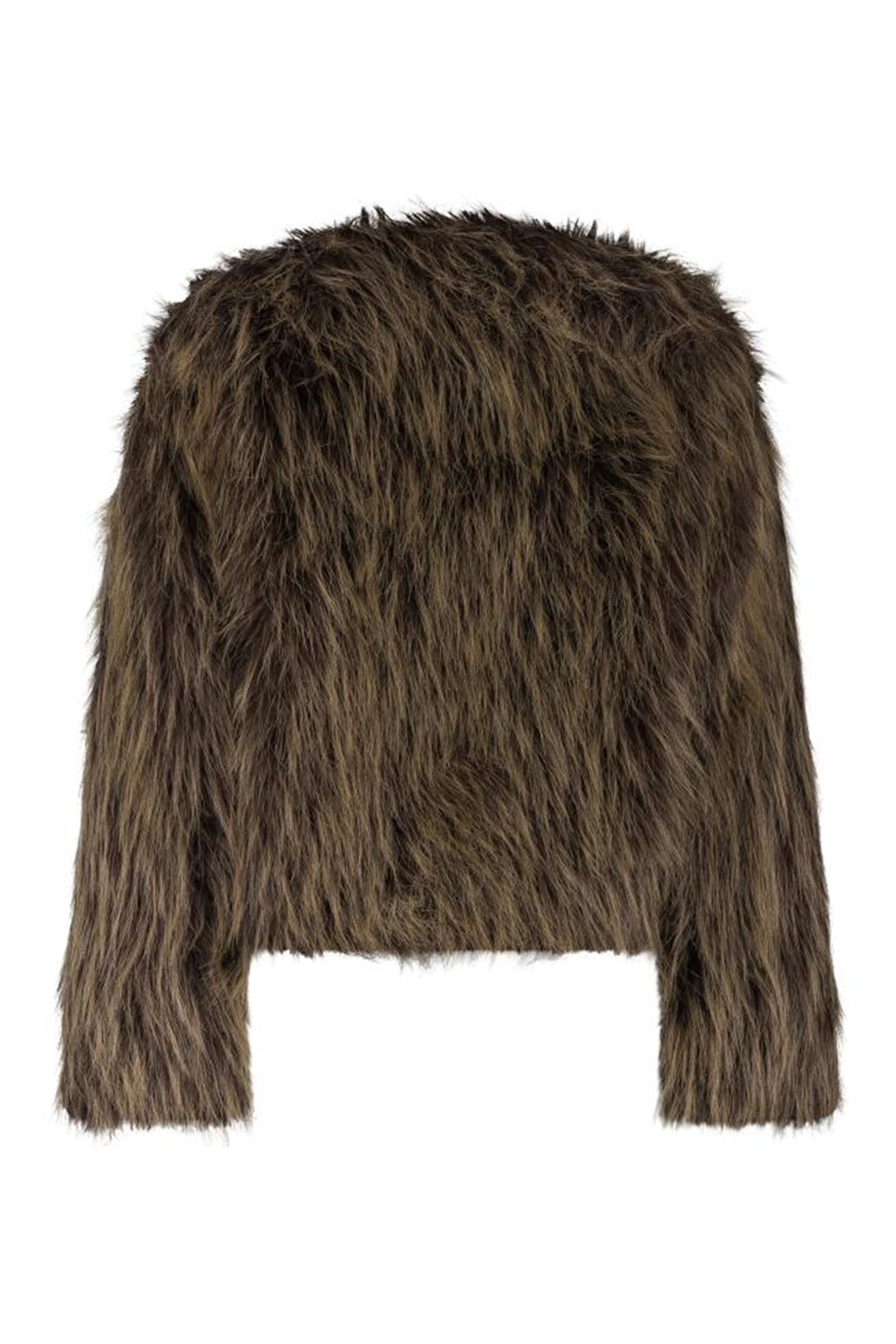 Dames blazer bruin