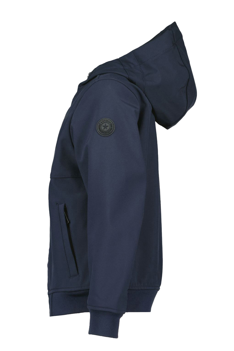 Jongens jas blauw