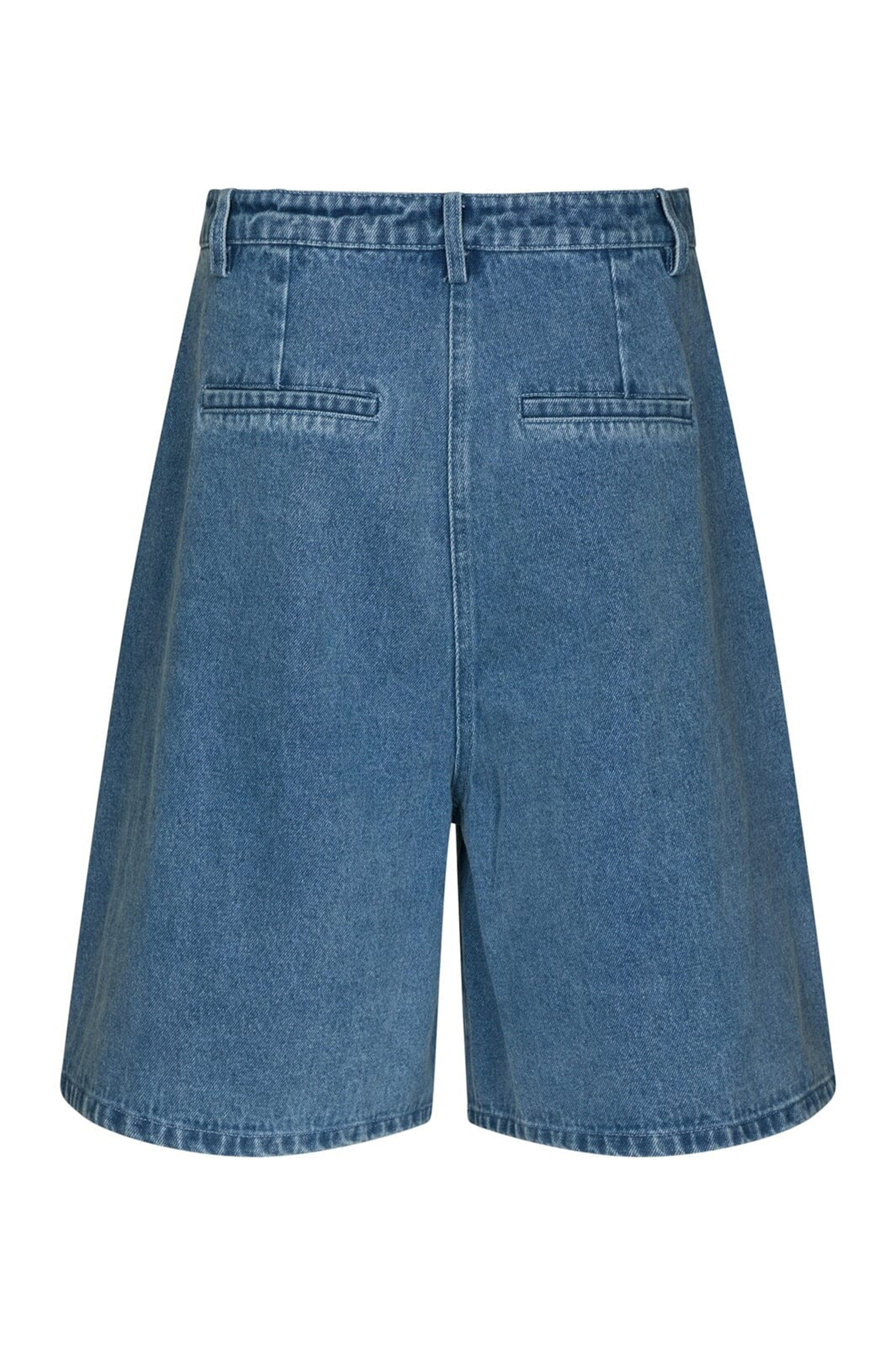 Dames short blauw