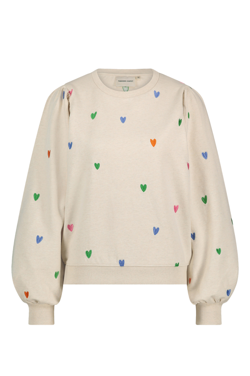 Fabienne Chapot Dina Sweater Ecru-1 1