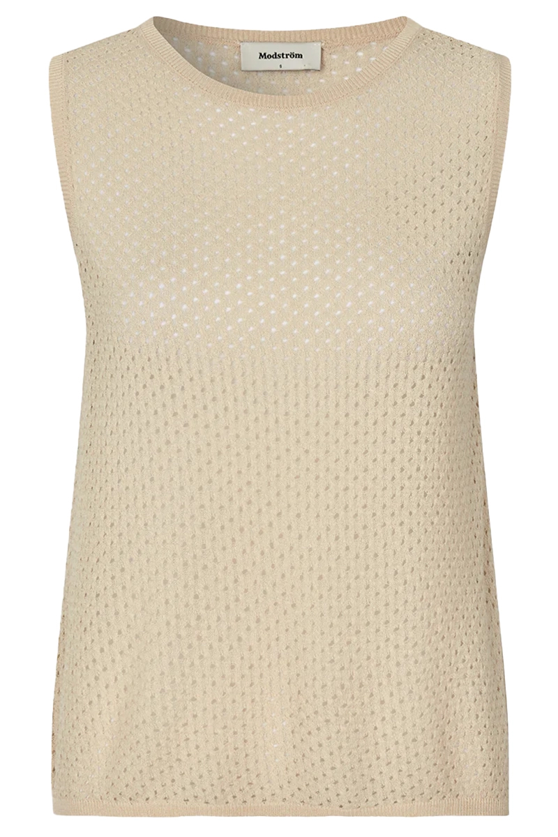 Dames top ecru