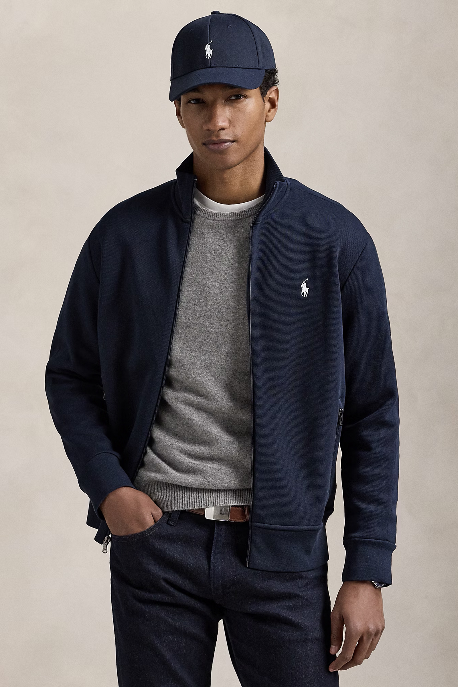 Polo Ralph Lauren 30/1 DOUBLE KNT CVC Blauw 2