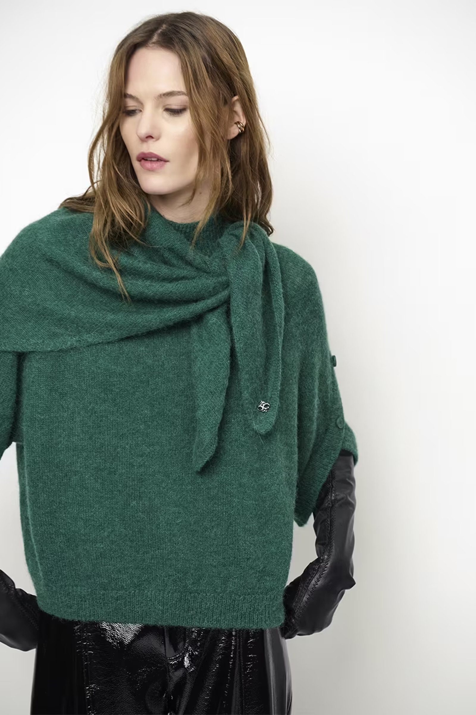Dames sjaal groen