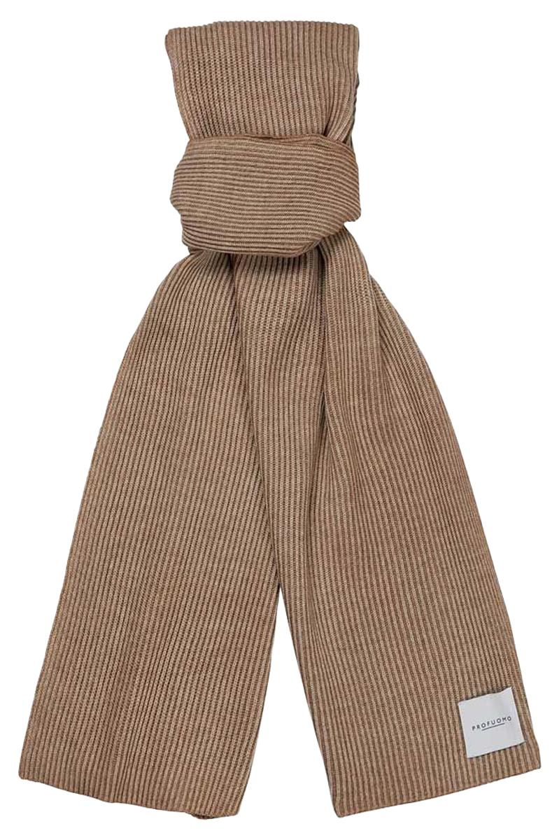 Profuomo SCARF WOOL NYLON CAMEL Camel 1