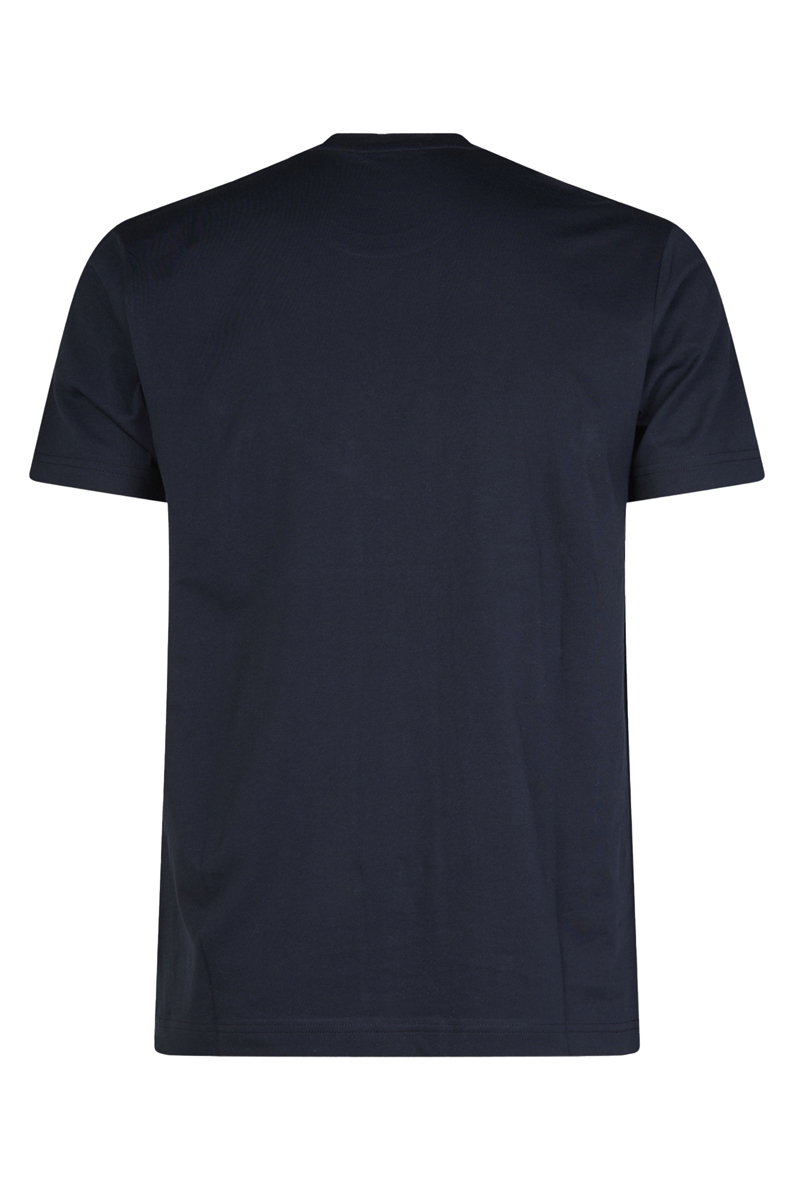 Heren t-shirt kortemouw blauw