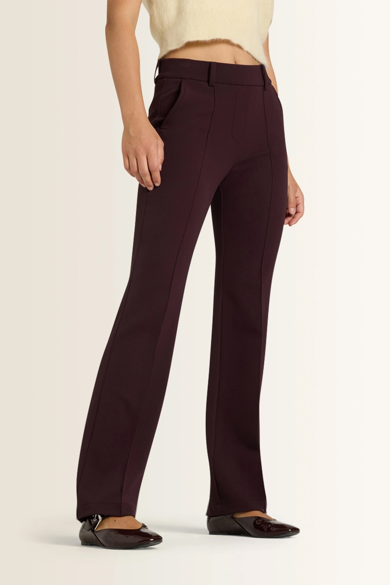 Dames broek rood