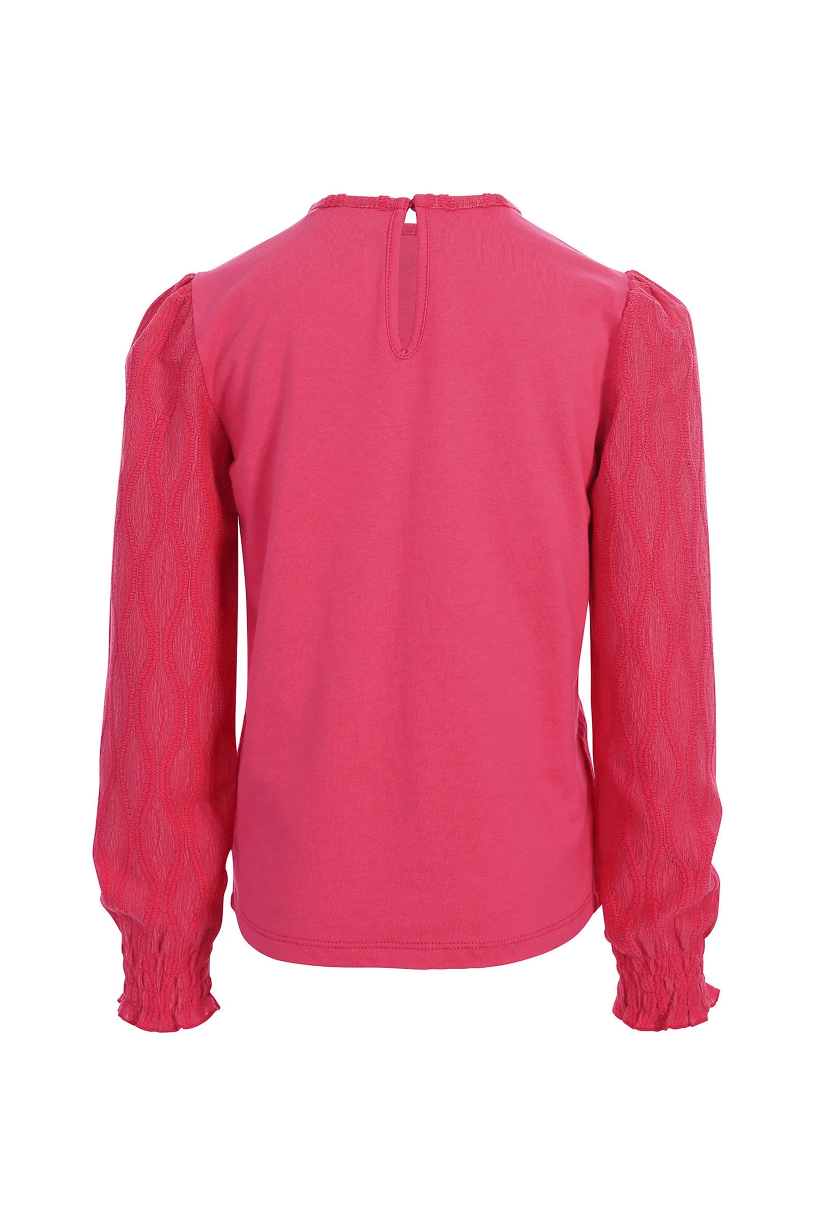 Meisjes t-shirt lange mouw rose