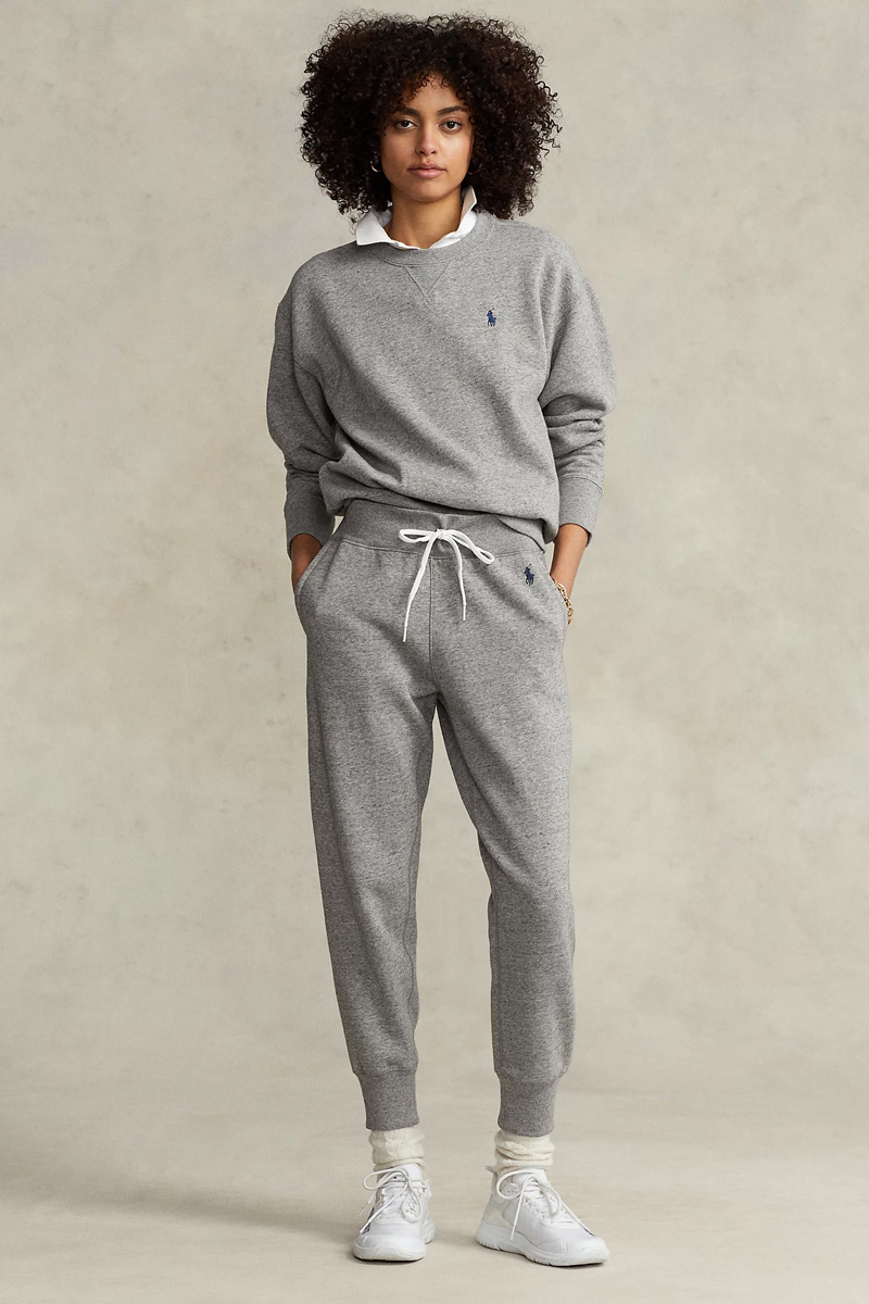 Dames joggingbroek grijs