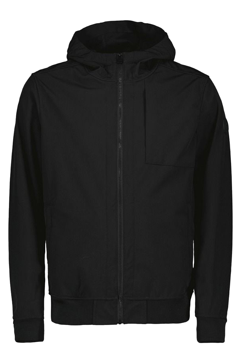 Airforce SOFTSHELL JACKET CHESTPOCKET Zwart-1 1