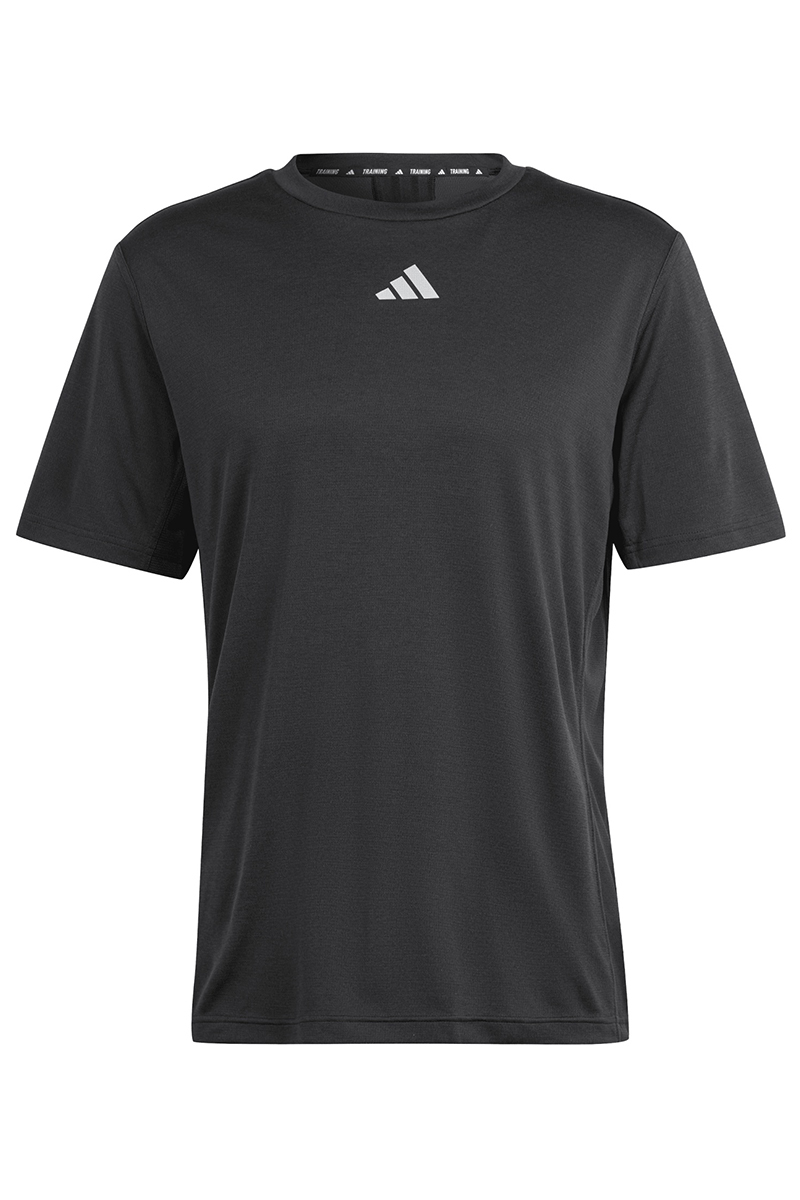 Voetbal heren t-shirt km zwart