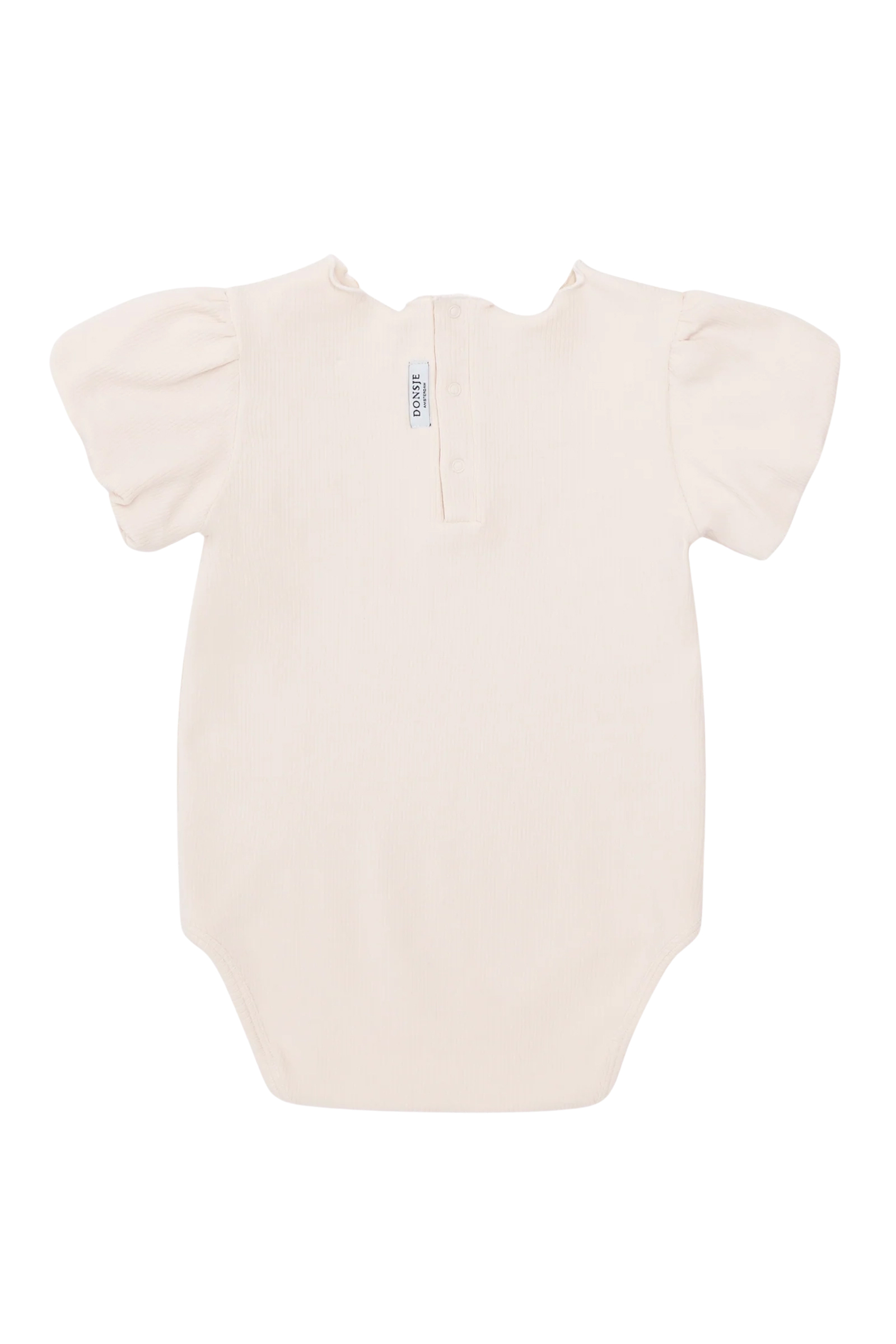 Baby romper korte mouw rose