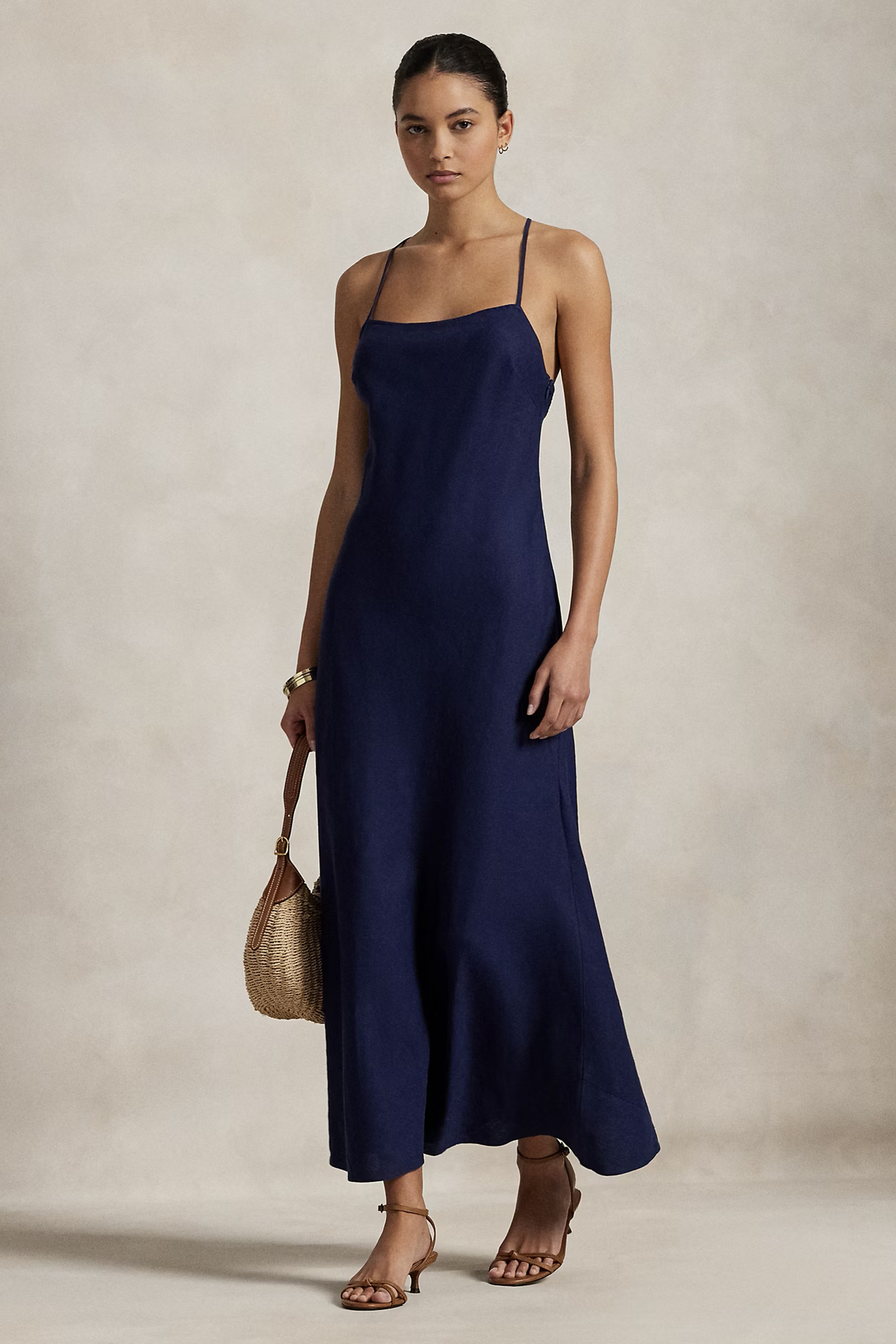 Dames jurk blauw