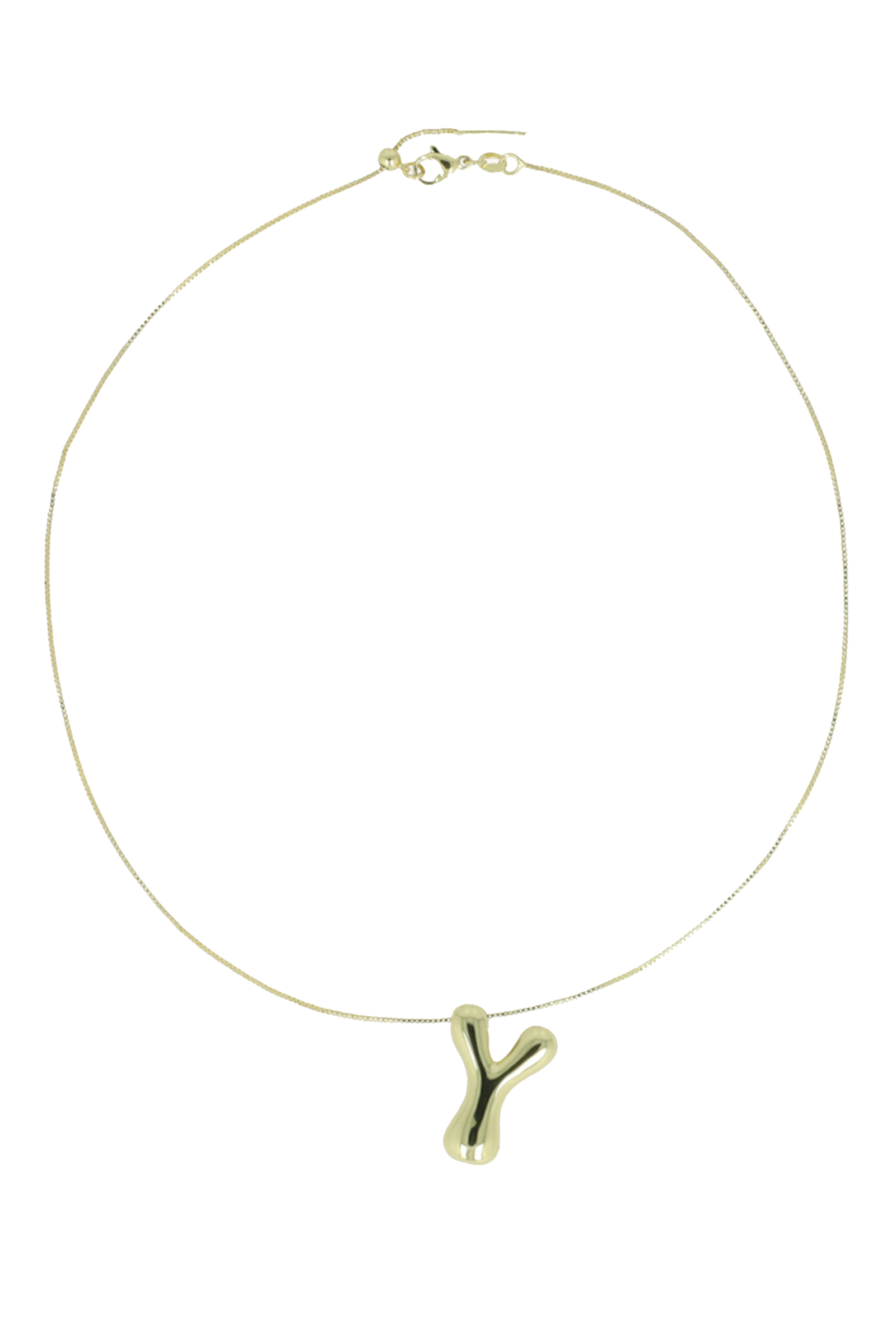 Lott Gioielli Cartoon Letter Y Goud-1 1