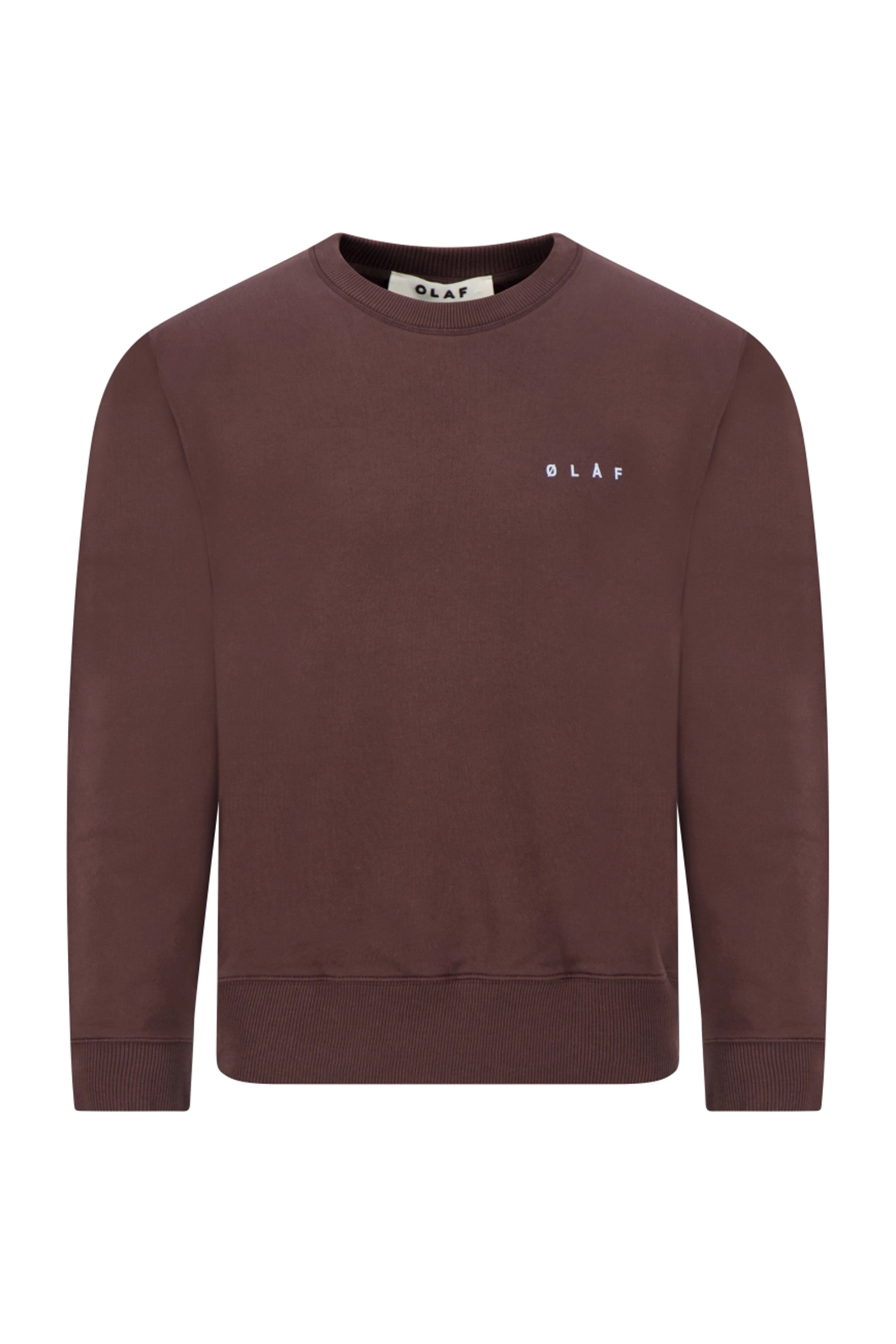 Heren sweater bruin