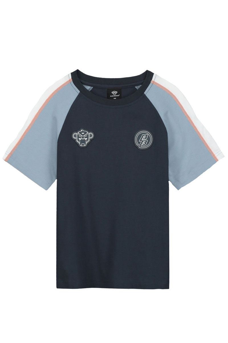 Black Bananas rev tee Blauw-1 1
