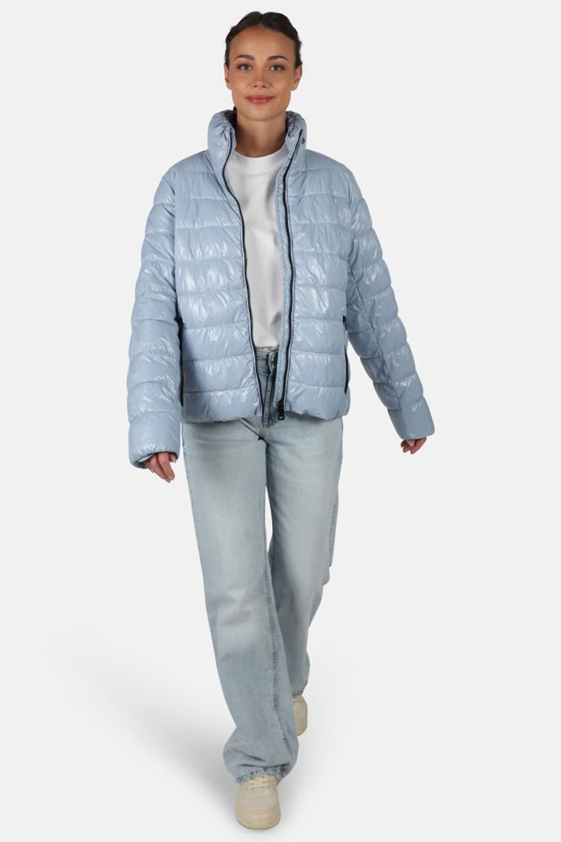 Dames jas blauw