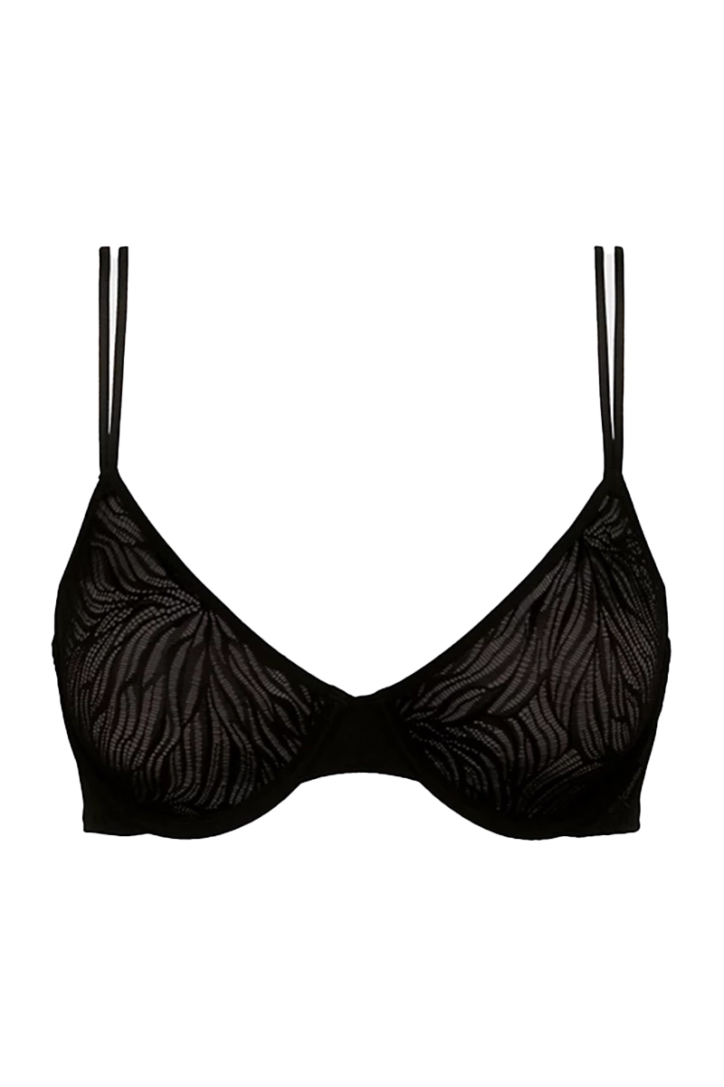 Calvin Klein Lingerie dames bh Zwart-1 Voorwinden