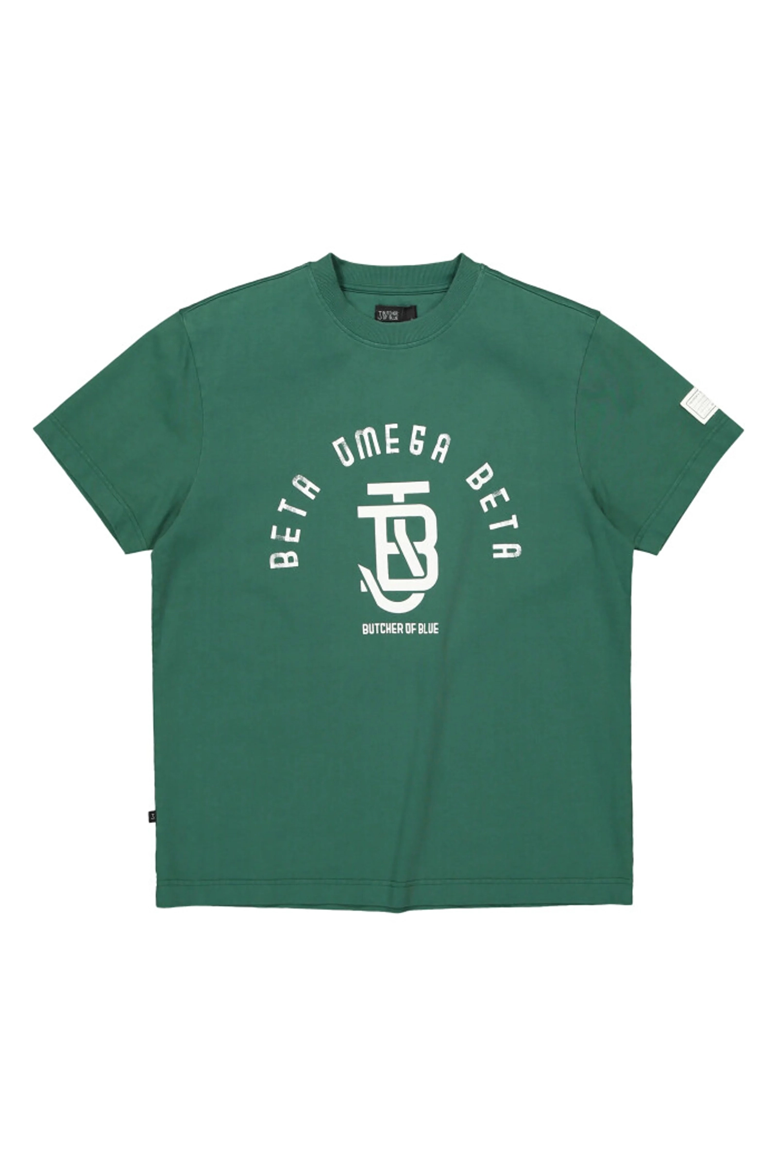 Heren t-shirt kortemouw groen