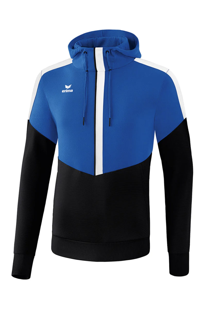 Erima Squad Sweatshirt Capuchon AV Spirit Blauw-1 1