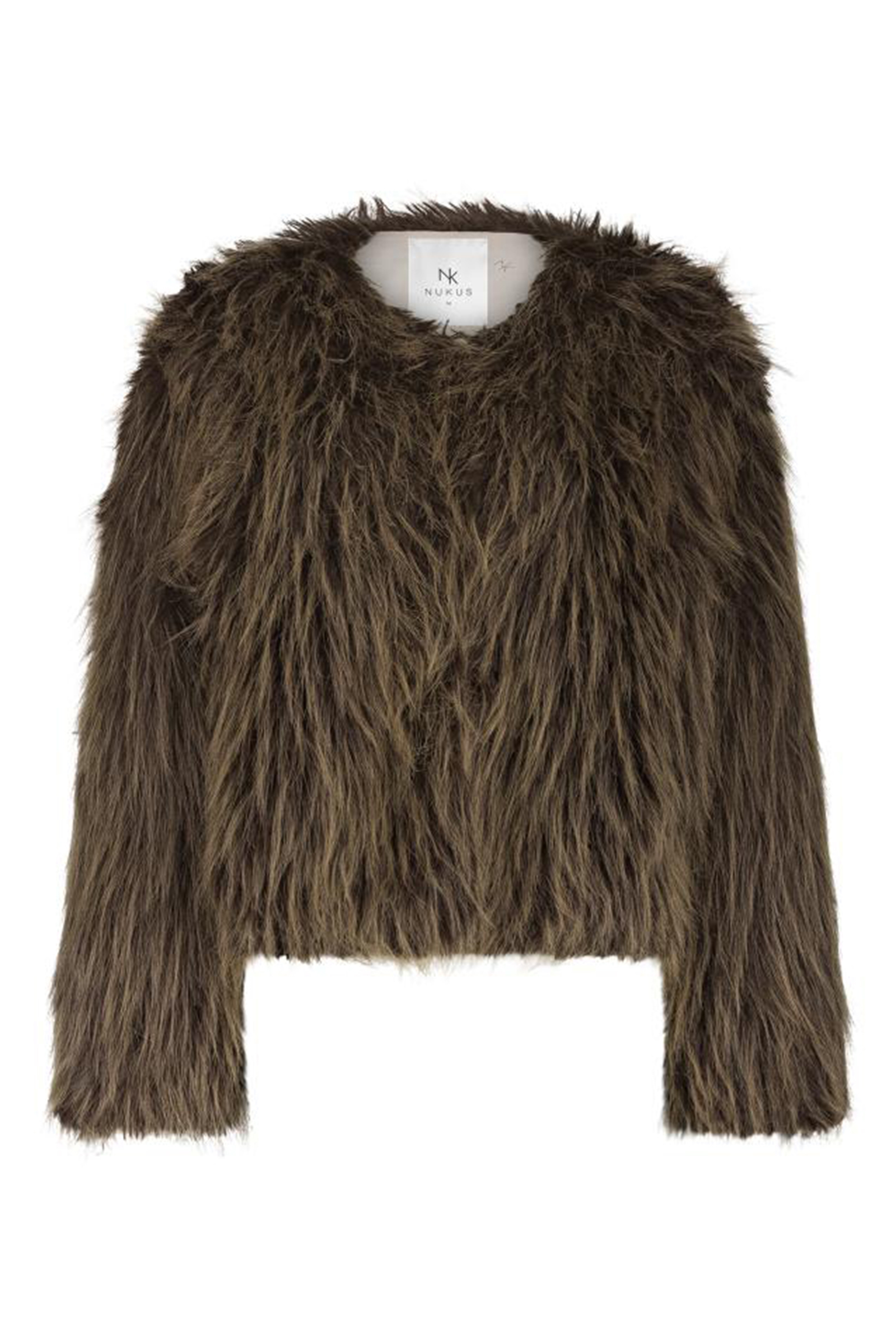 Dames blazer bruin