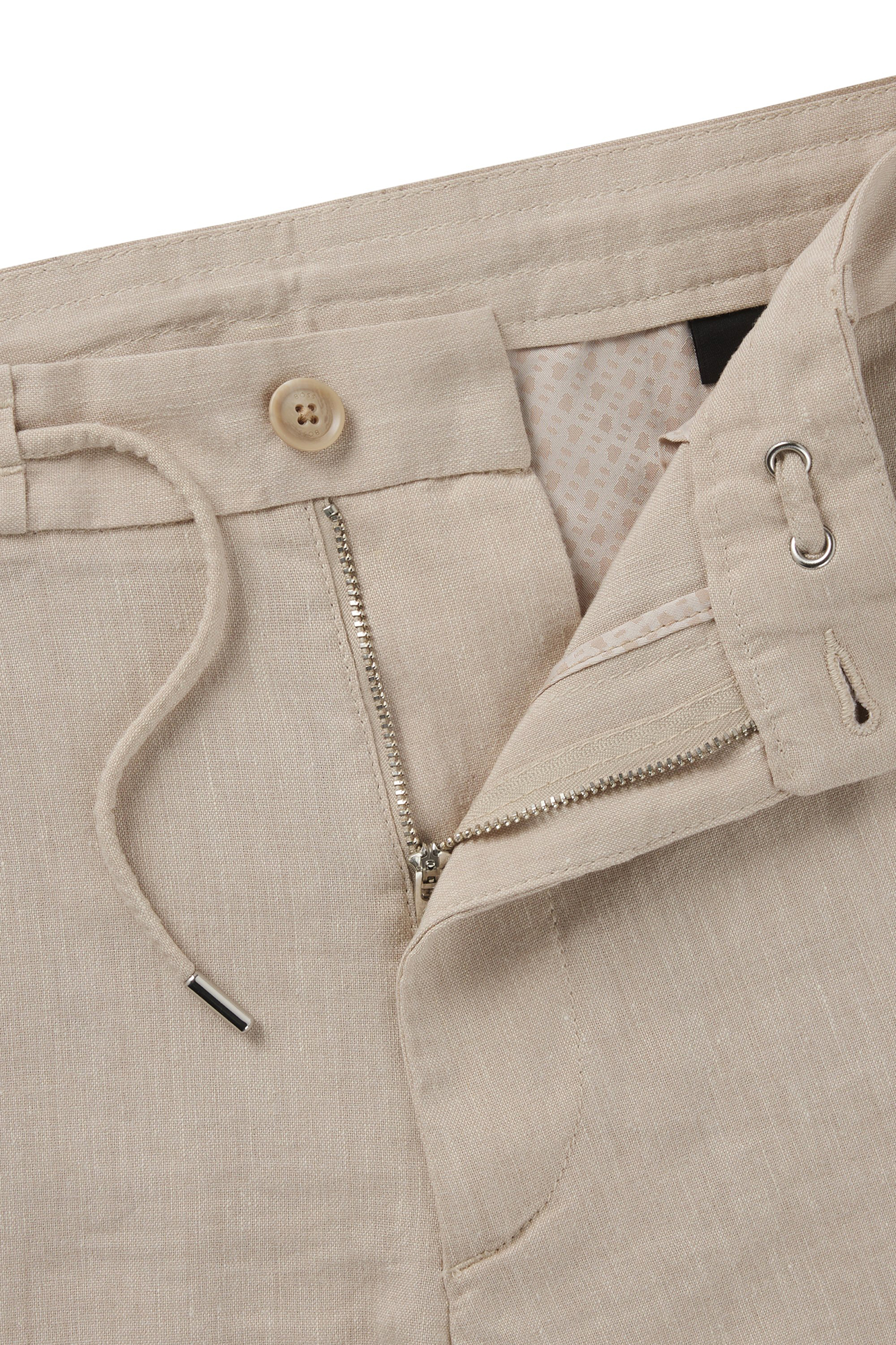 Boss Black C-Kane-RDS-Shorts 10270605 01 Light Beige 2
