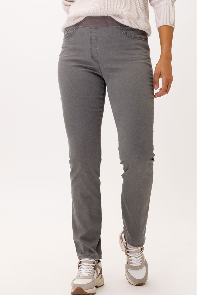 Dames broek grijs