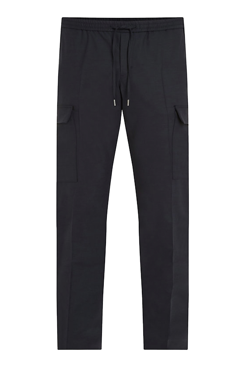 Tommy Hilfiger HAMPTON CARGO TONIC WOOL Blauw-1 1