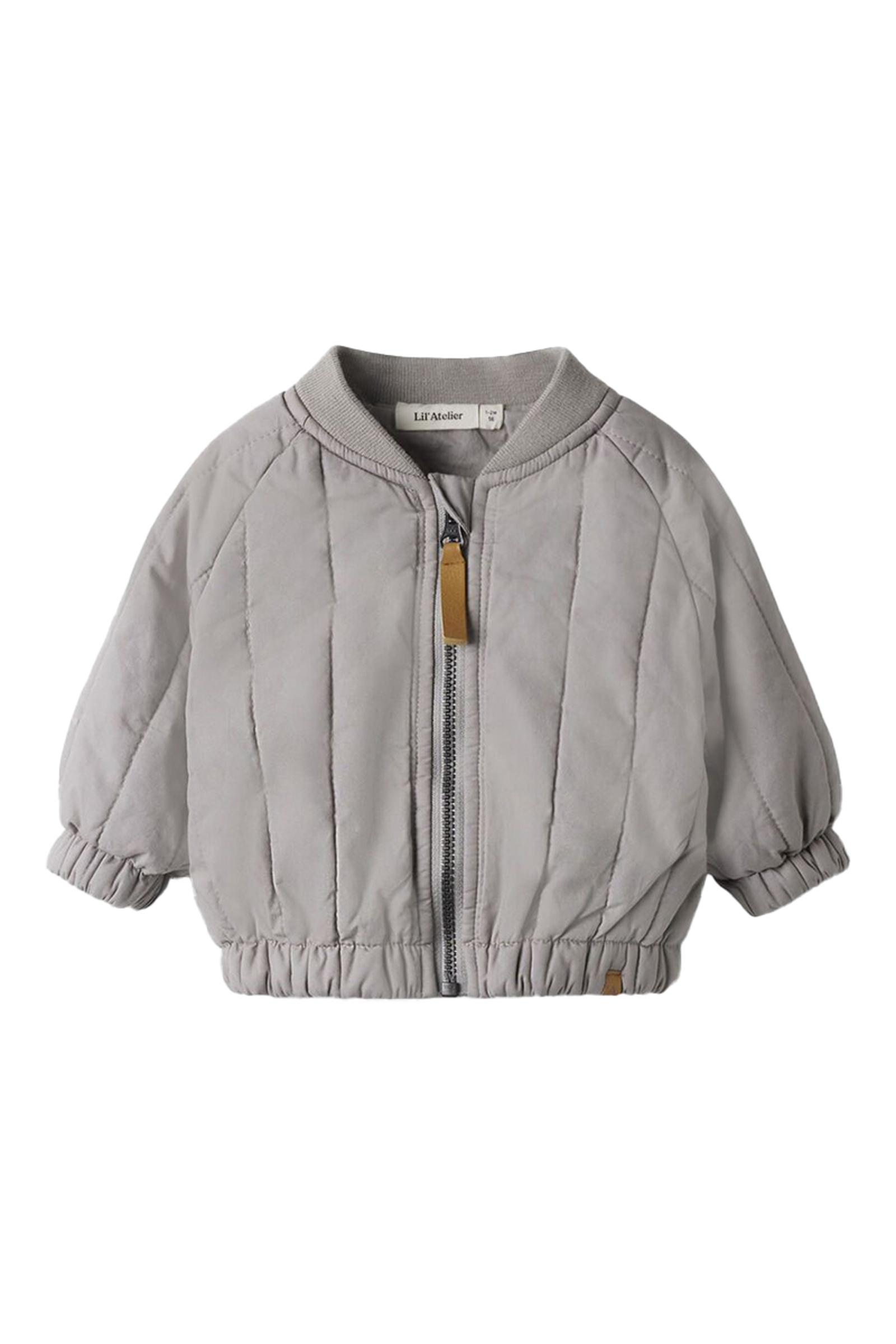 LIL' ATELIER NBNLIO BOMBER JACKET LIL 208741-Mourning Dove 1