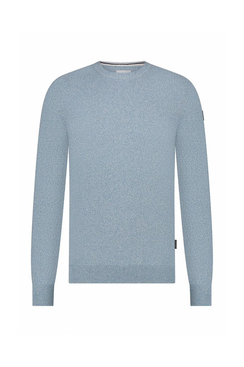 State of Art Pullover Crew-Neck P Blauw-1 1
