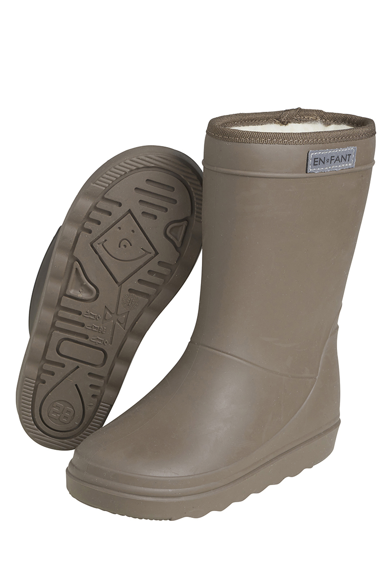 EN FANT Thermo boots solid bruin/beige-1 3
