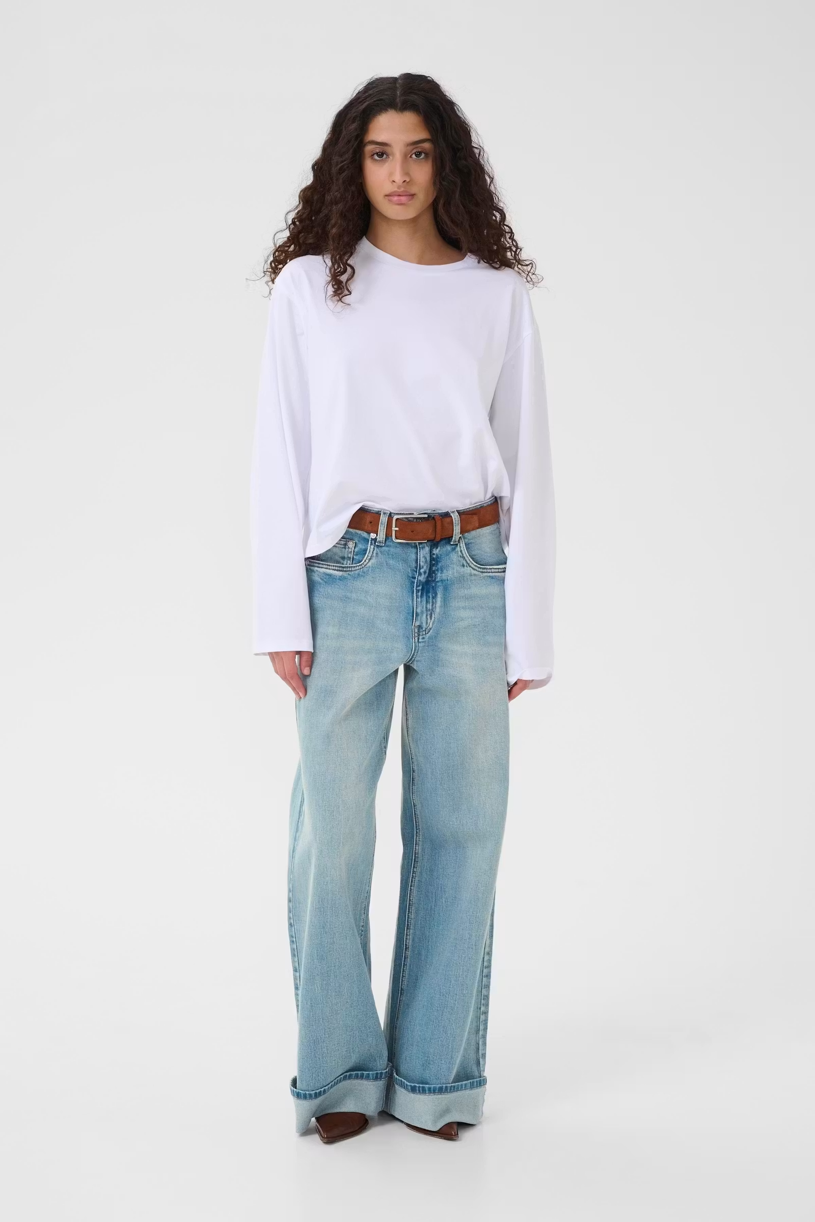 Dames jeans blauw