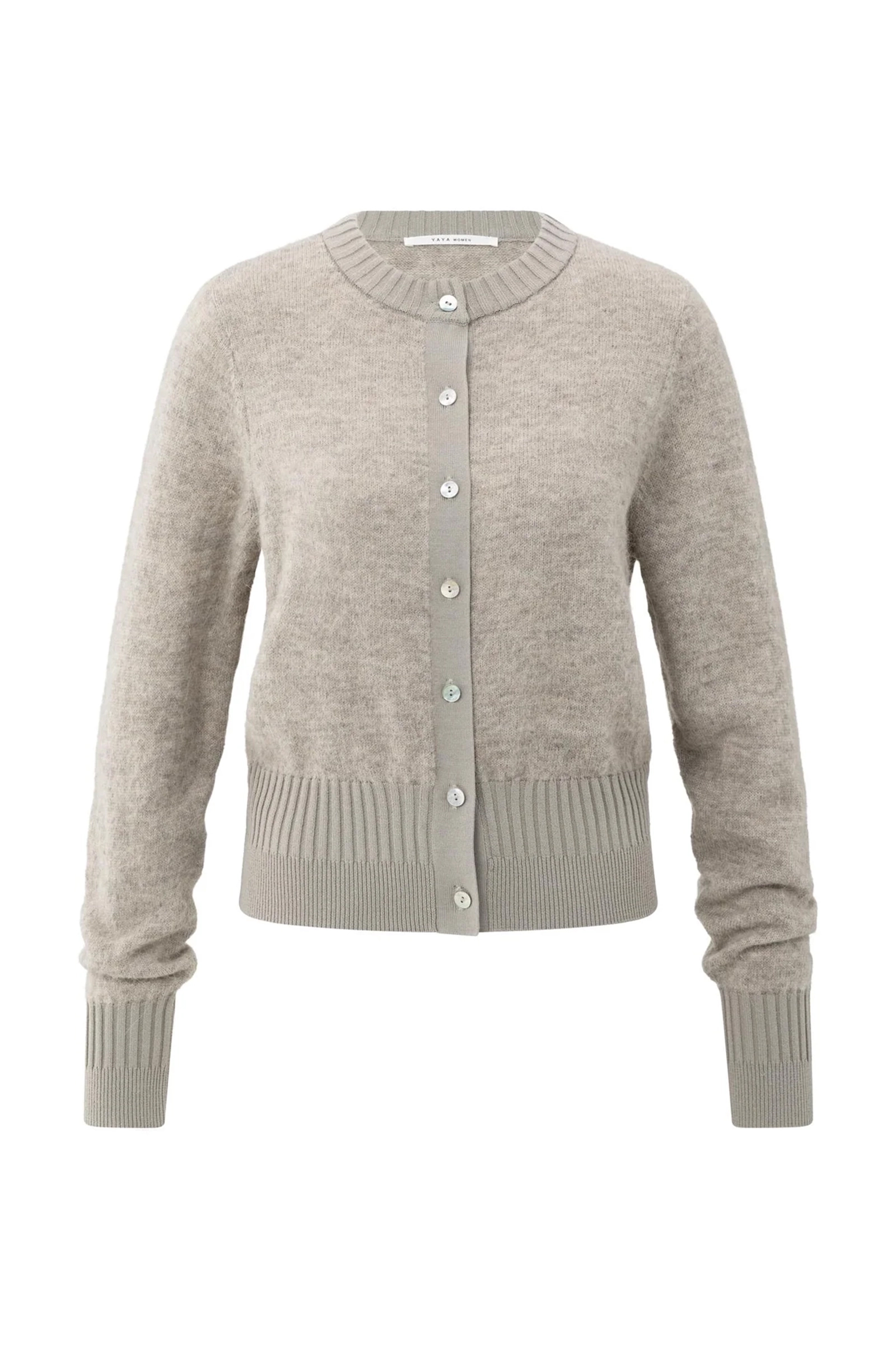 Dames vest bruin