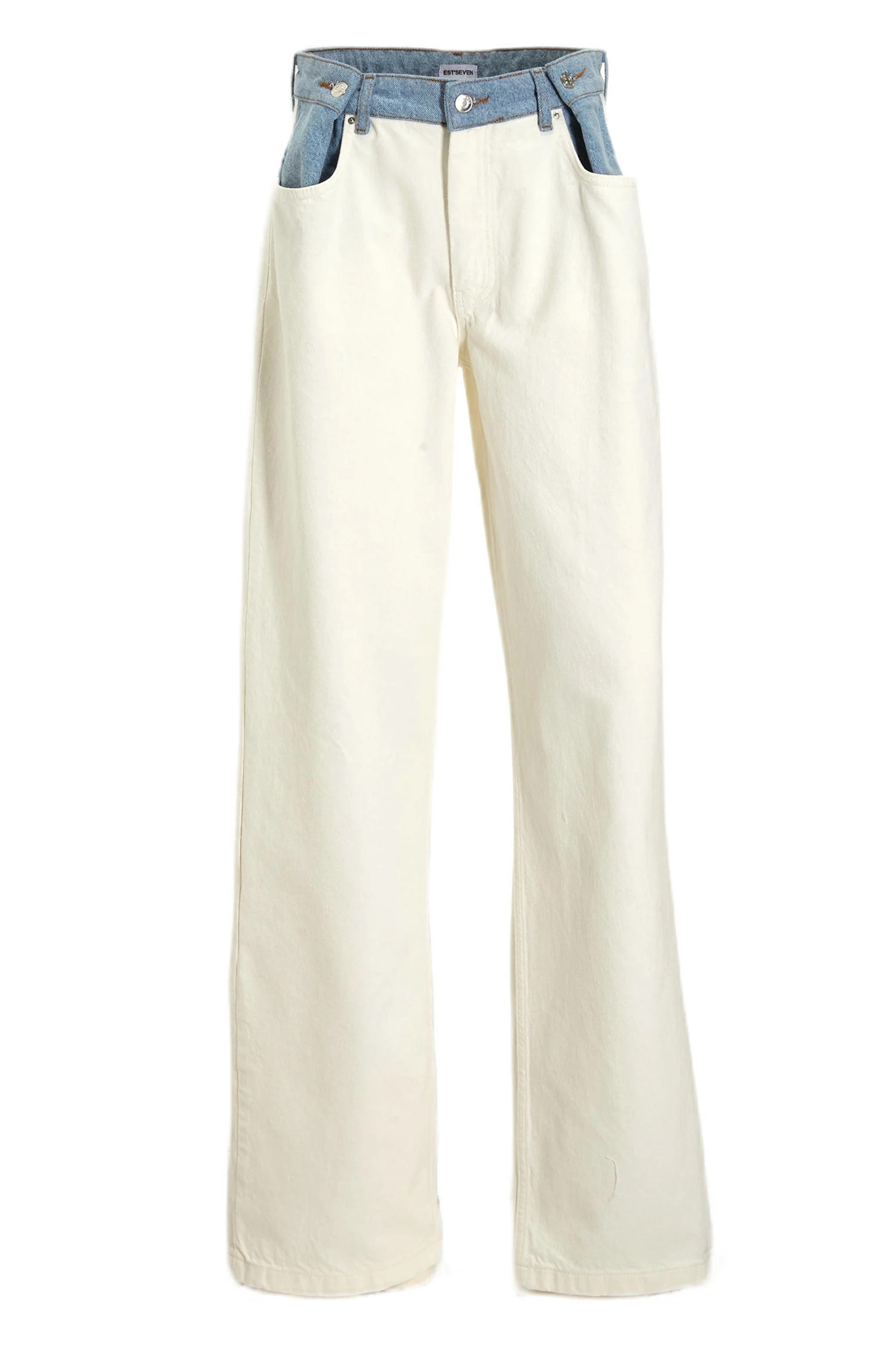 Dames jeans wit