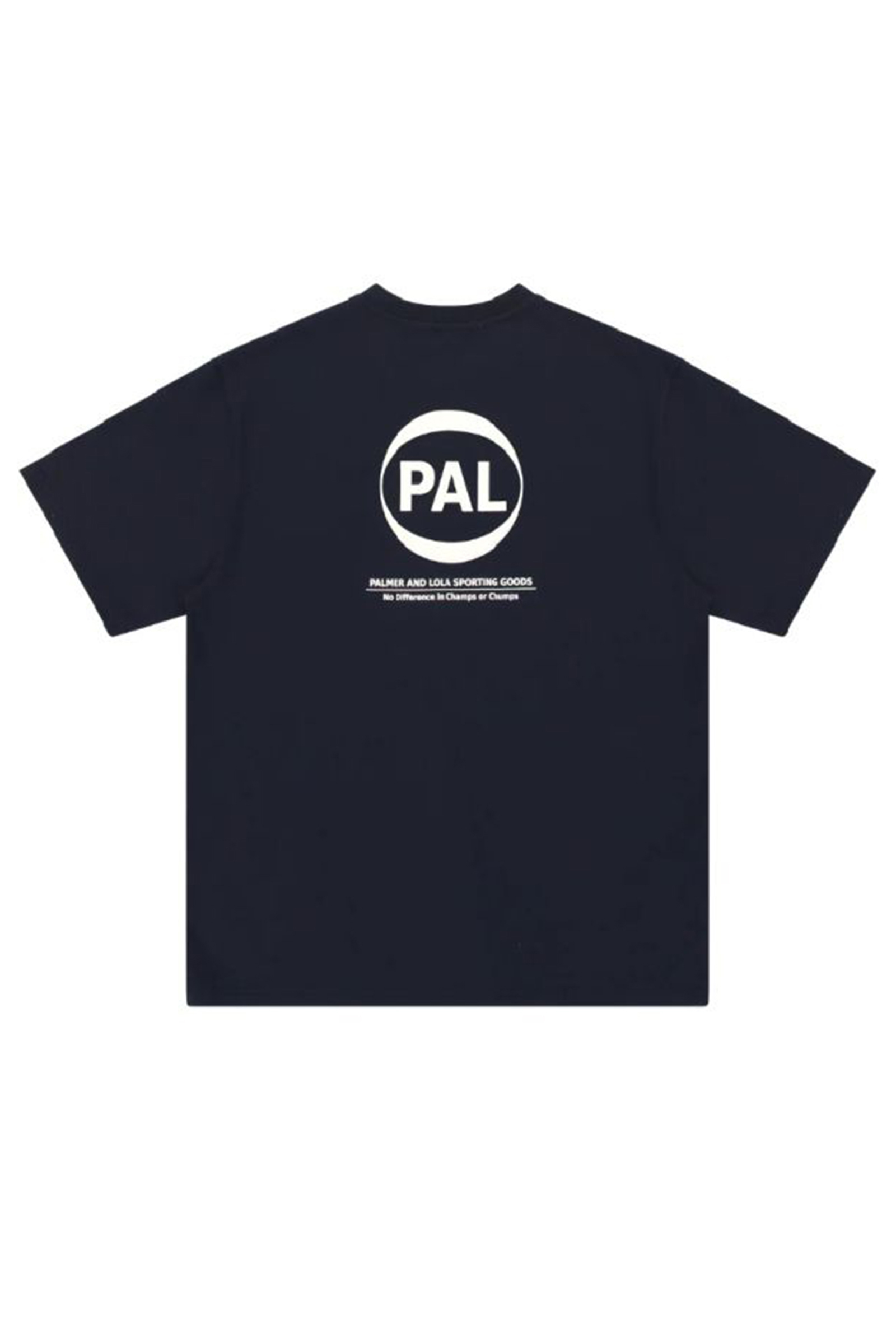 Heren t-shirt kortemouw blauw