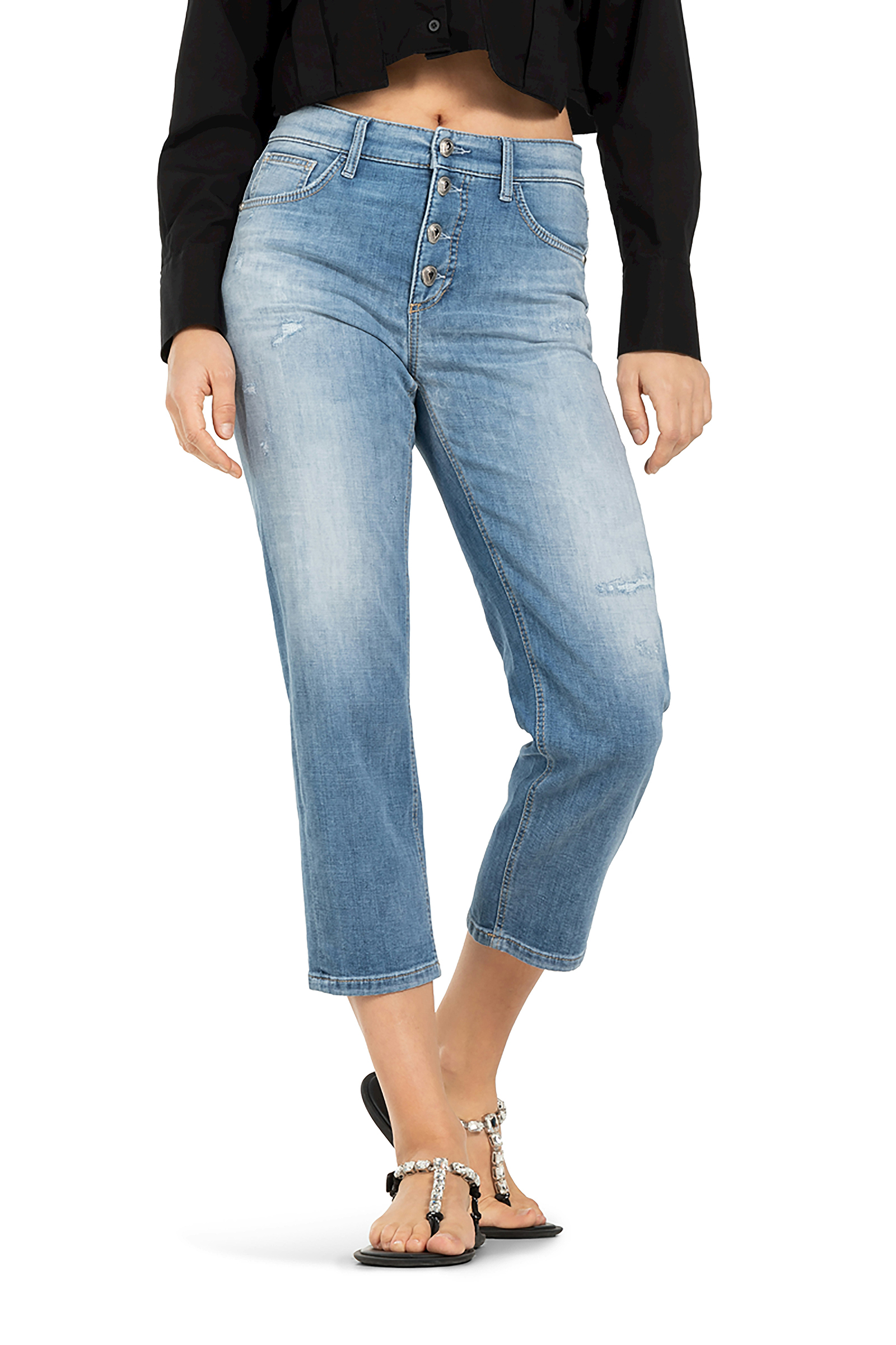 Dames jeans blauw