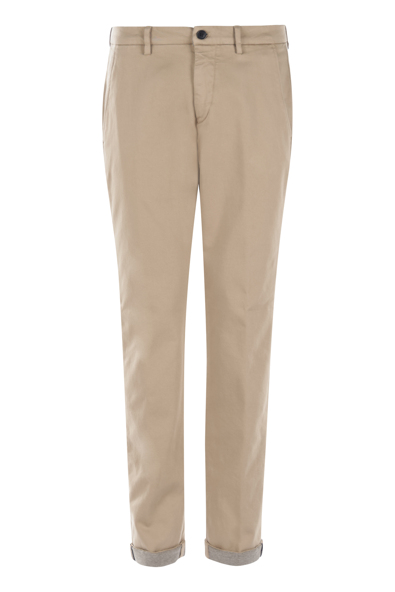 Heren chino bruin