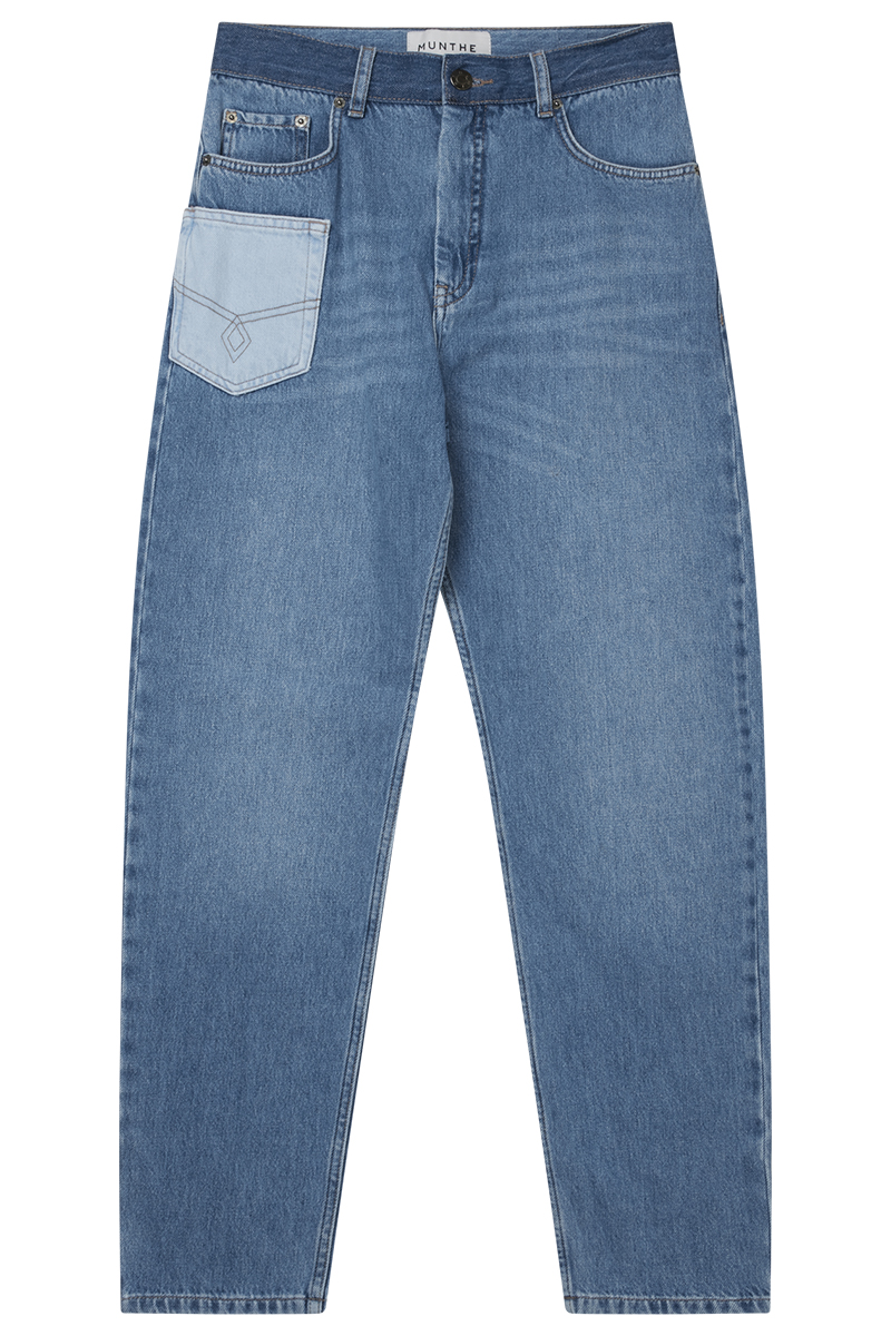 Munthe Dames broek Blauw-1 1