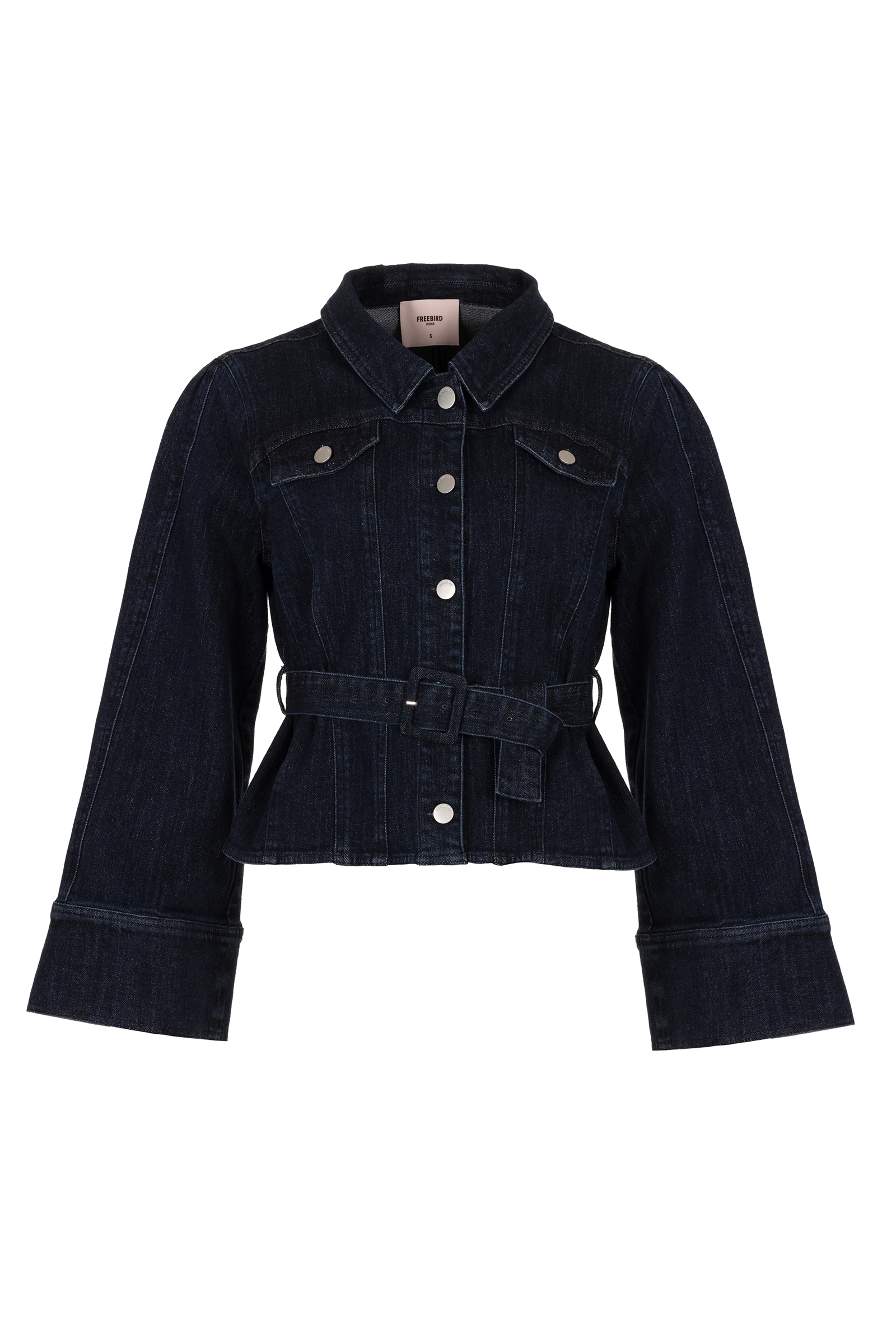Dames jas blauw