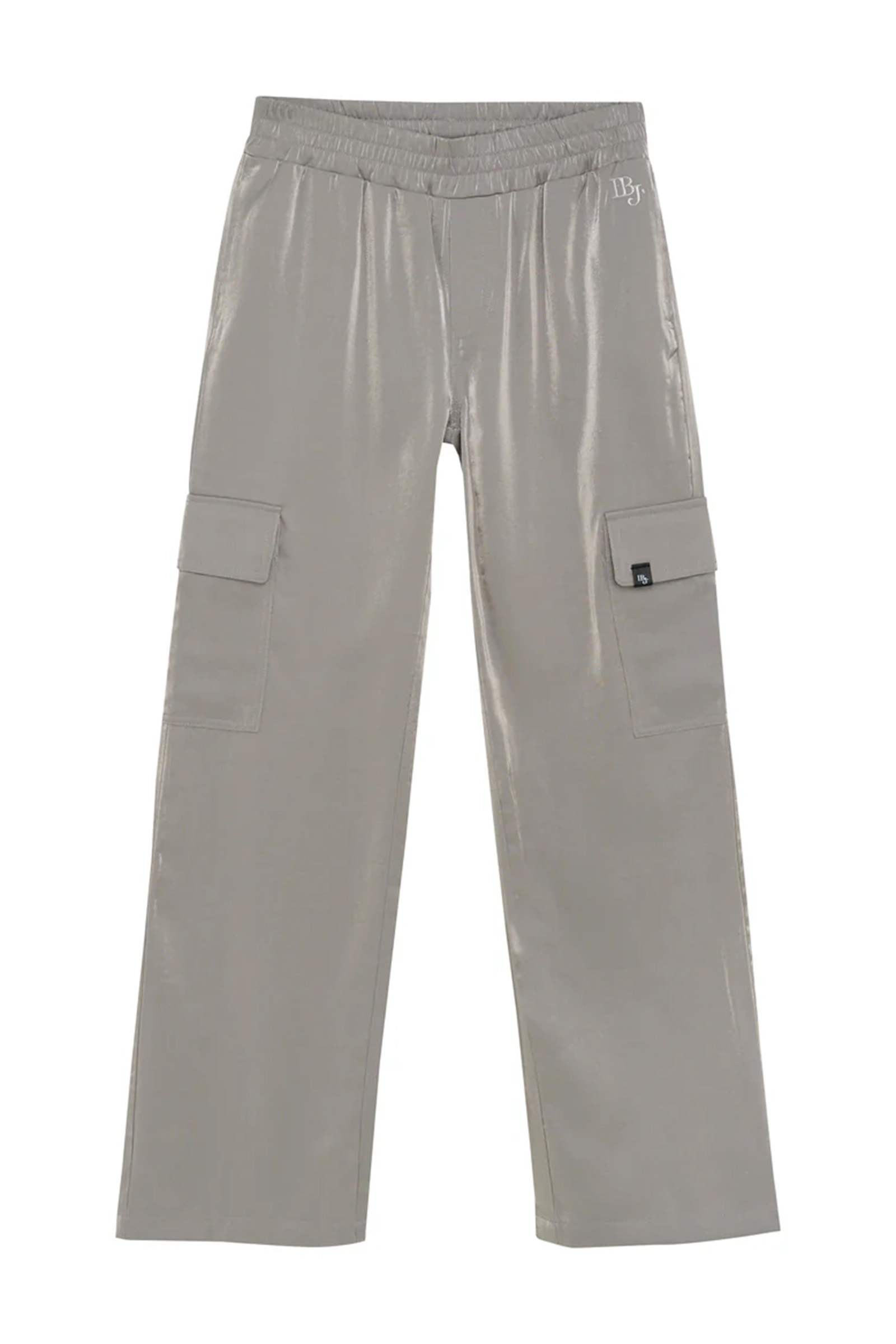 Meisjes broek zilver
