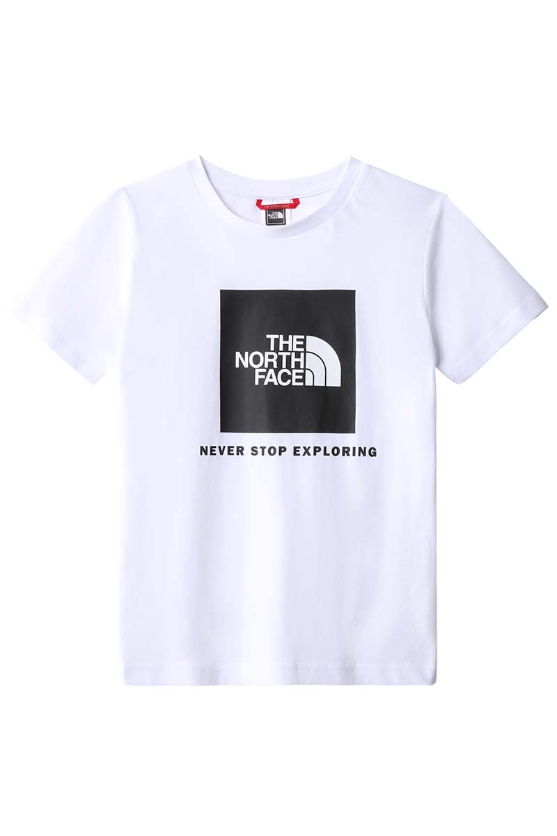 The North Face TEENS BOX S/S TEE Wit-1 1