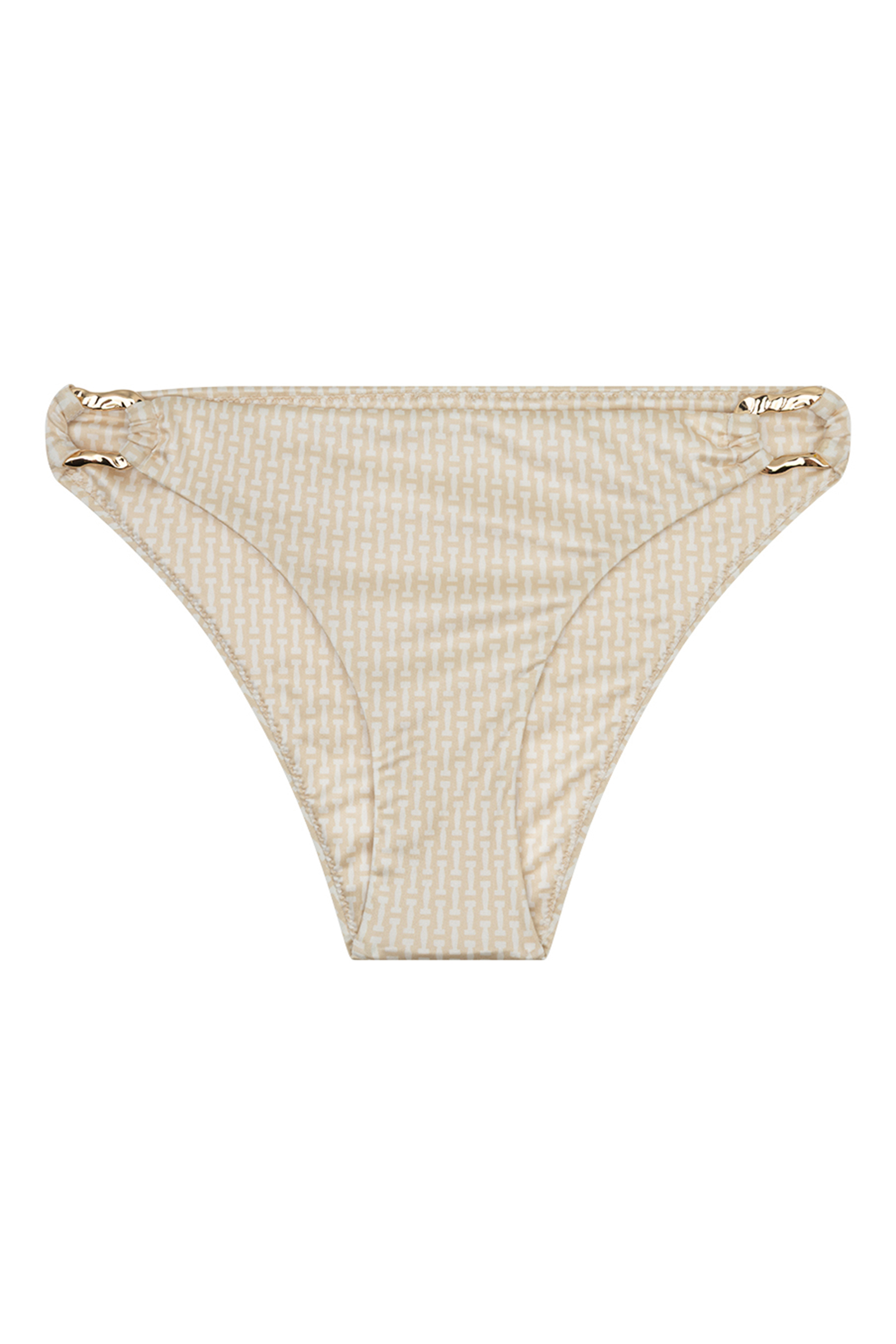 Bad/beach dames bikini slip bruin