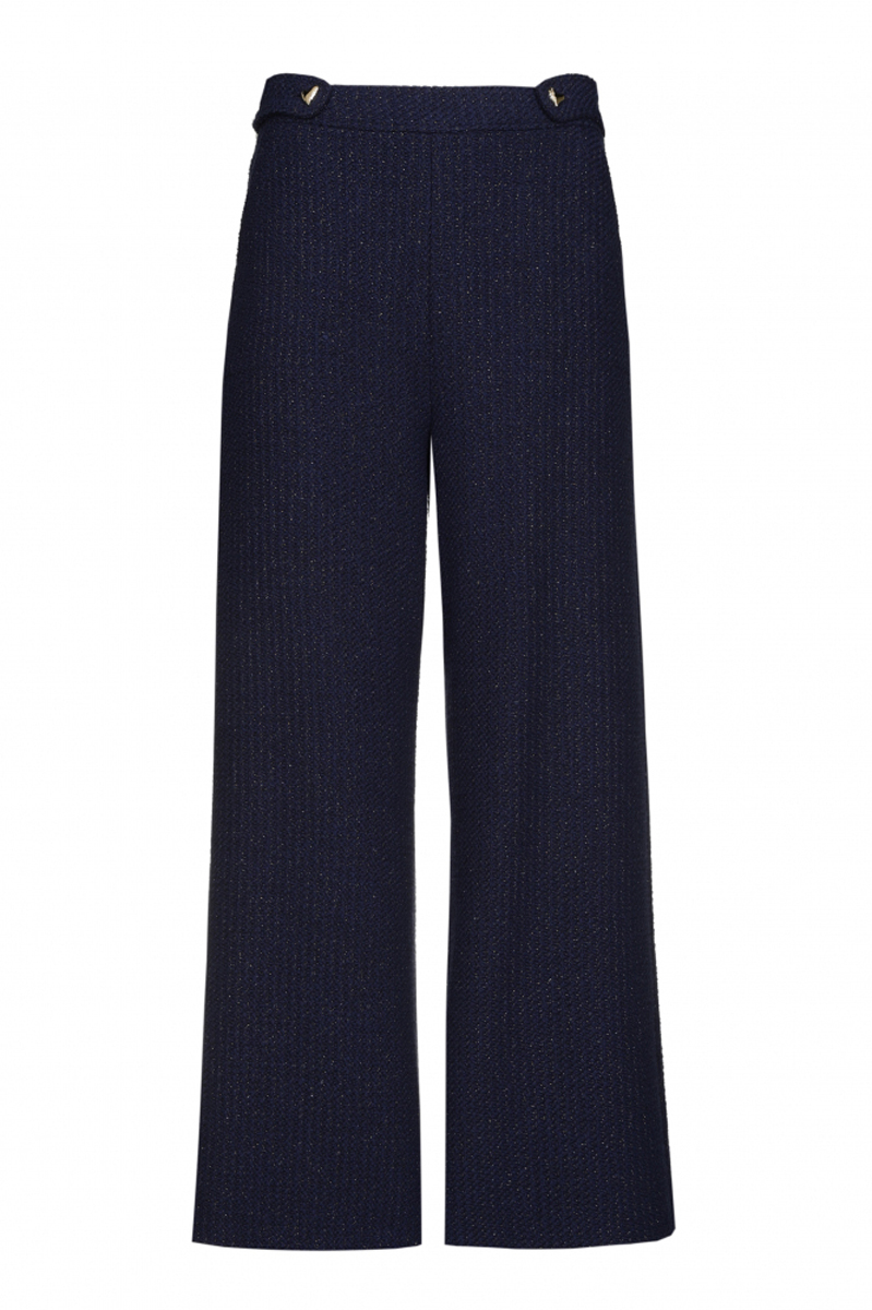 Dames broek blauw