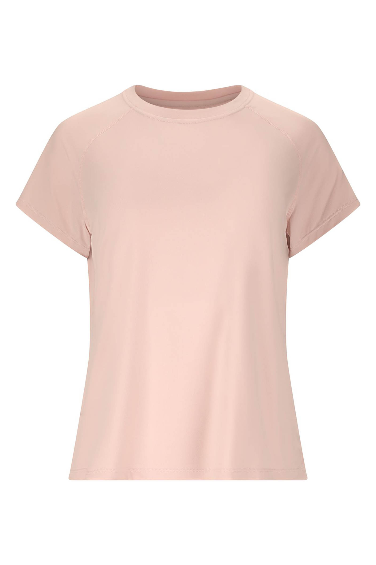 Fitness dames t-shirt km rose