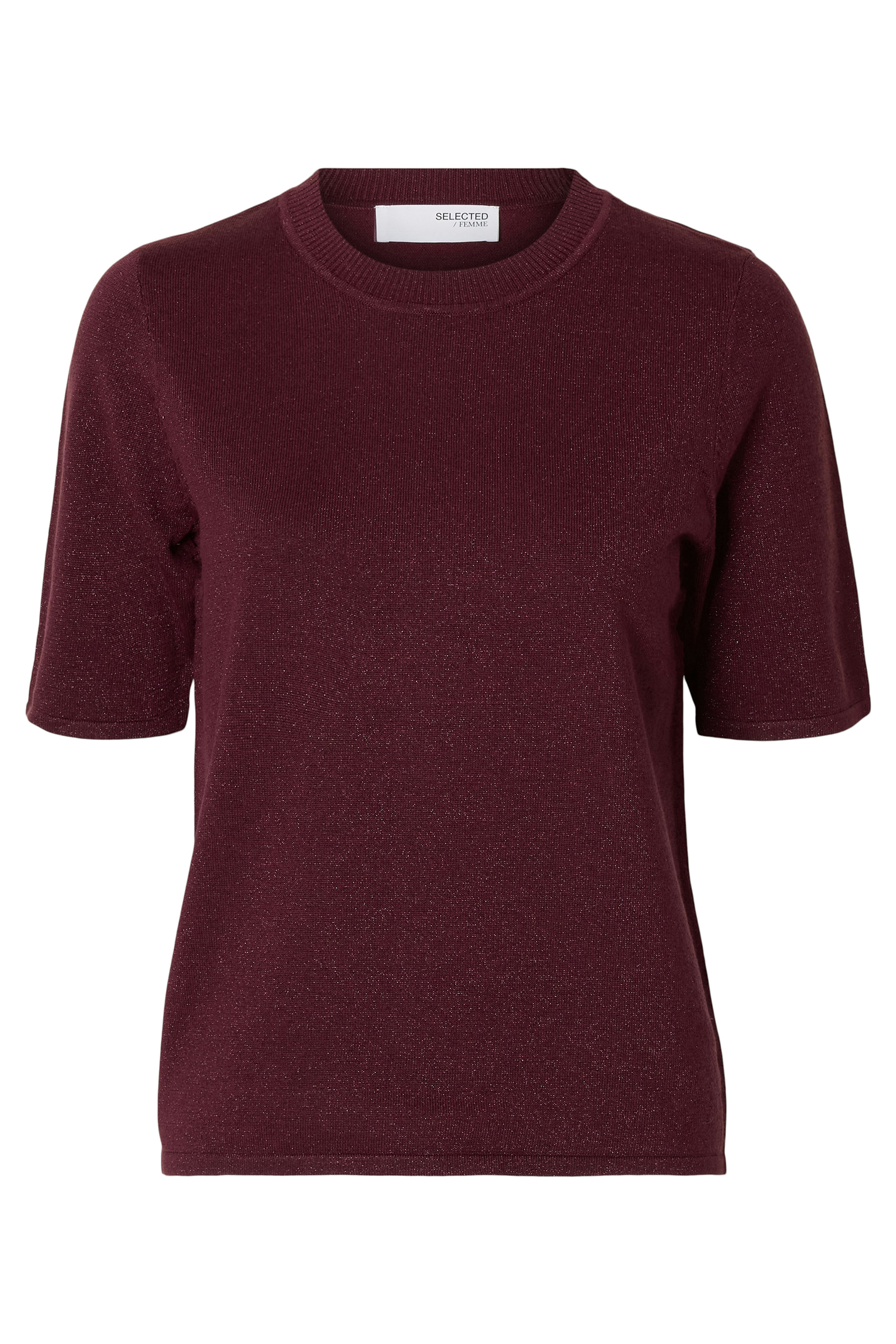 Dames t-shirt korte mouw rood