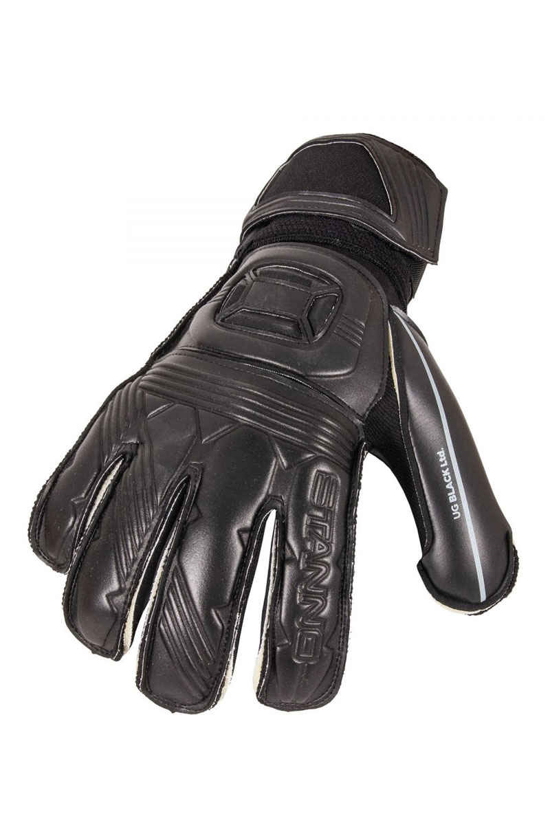 Voetbal keepershandschoenen sr zwart
